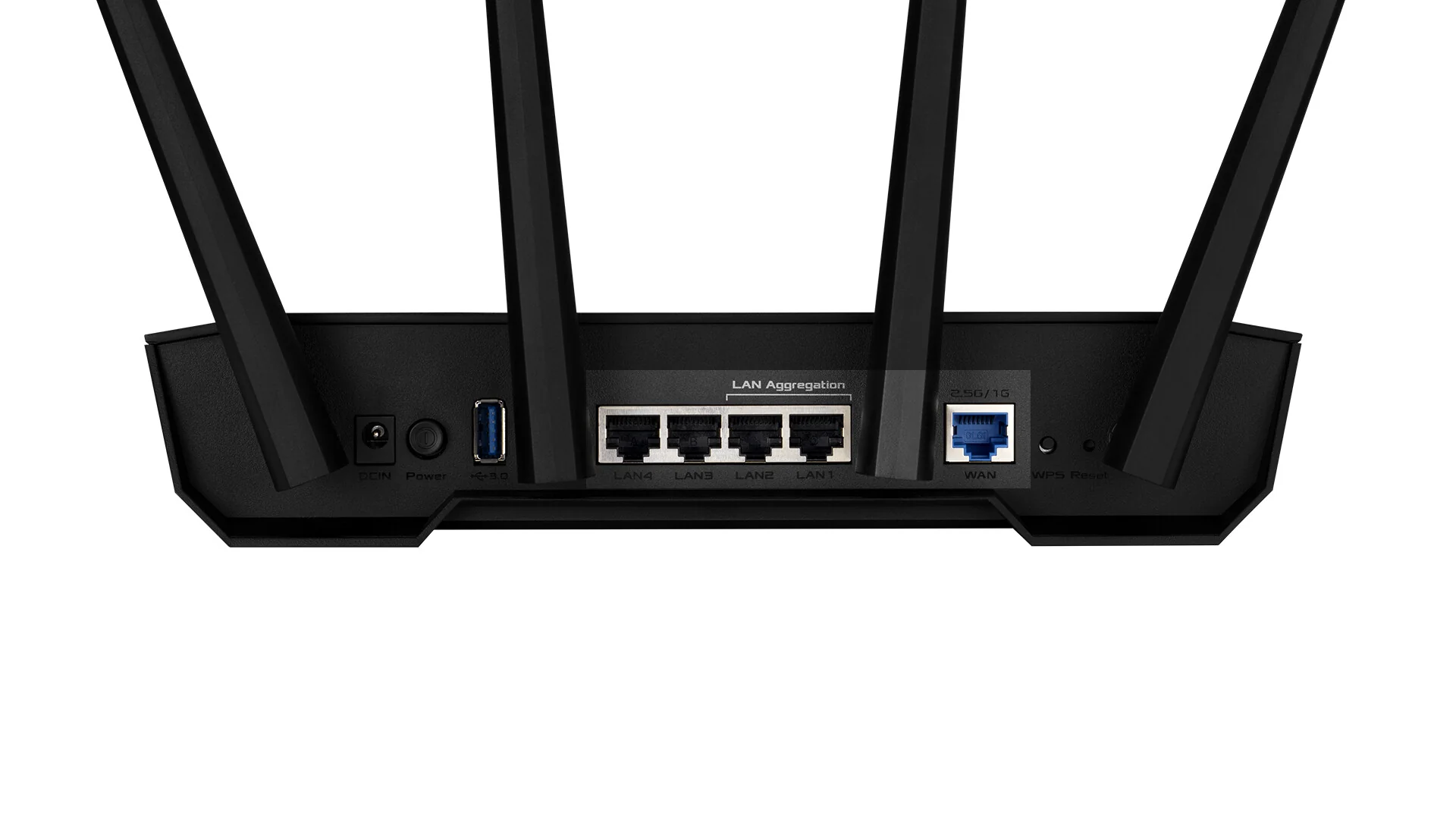 ASUS TUF Gaming AX3000 V2 - Gigabit Ethernet Dual-band (2.4 GHz / 5 GHz) wireless router in Black / Orange - Image 4