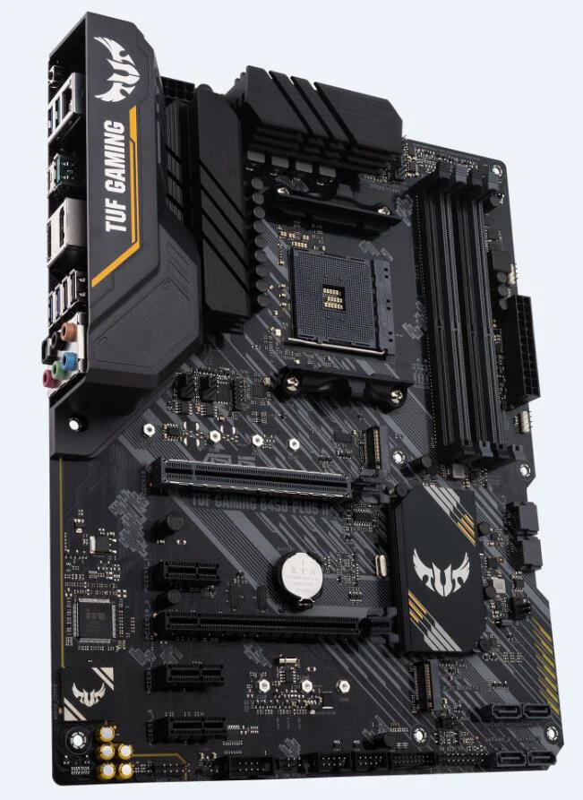 ASUS TUF GAMING B450-PLUS II ATX Motherboard - AMD B450 Socket AM4 - Image 2