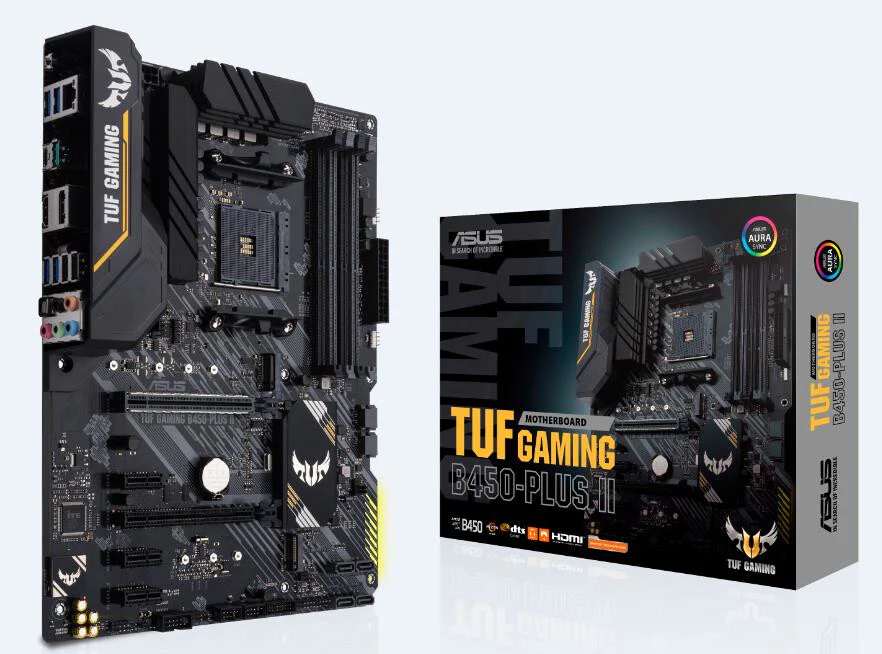 ASUS TUF GAMING B450-PLUS II ATX Motherboard - AMD B450 Socket AM4 - Image 5