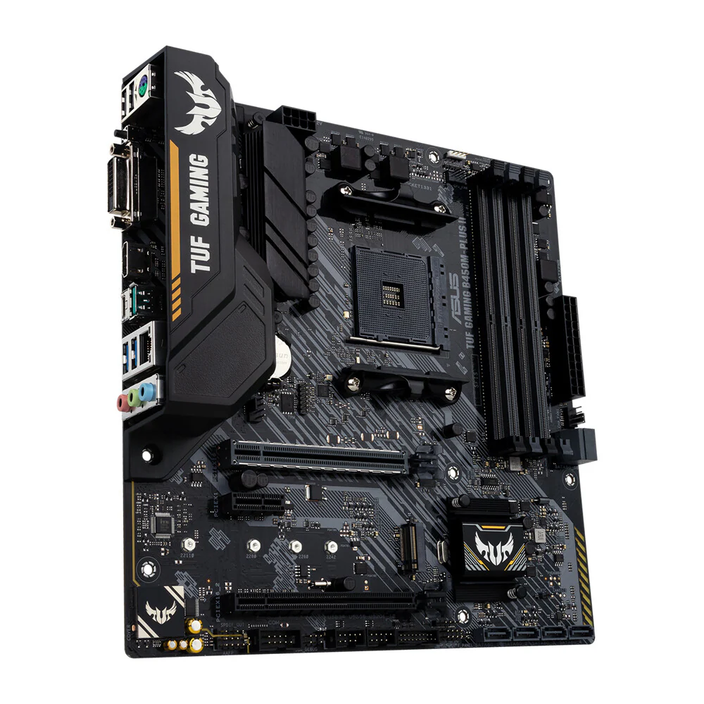 ASUS TUF Gaming B450M-Plus II micro ATX motherboard - AMD B450 Socket AM4 - Image 2