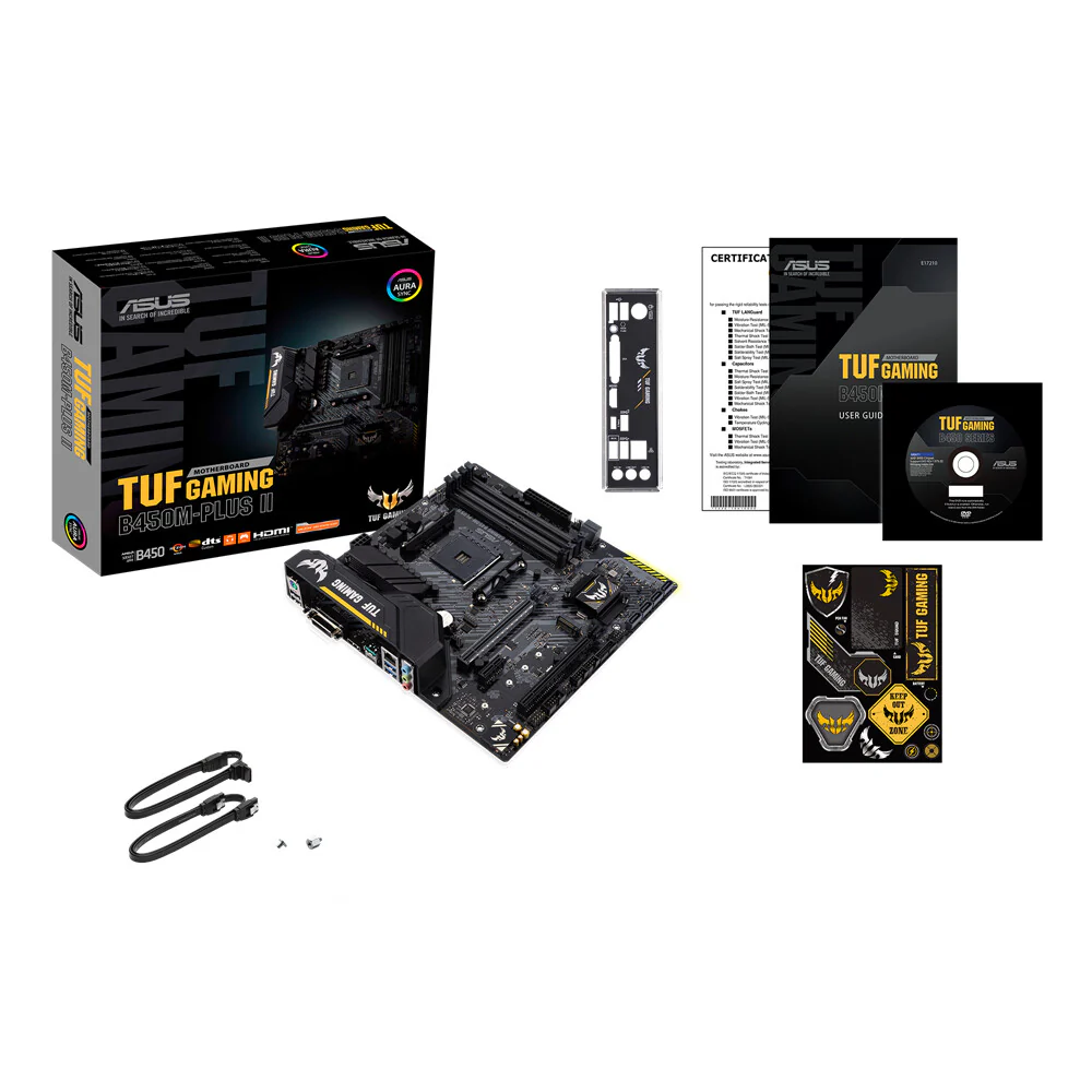 ASUS TUF Gaming B450M-Plus II micro ATX motherboard - AMD B450 Socket AM4 - Image 5
