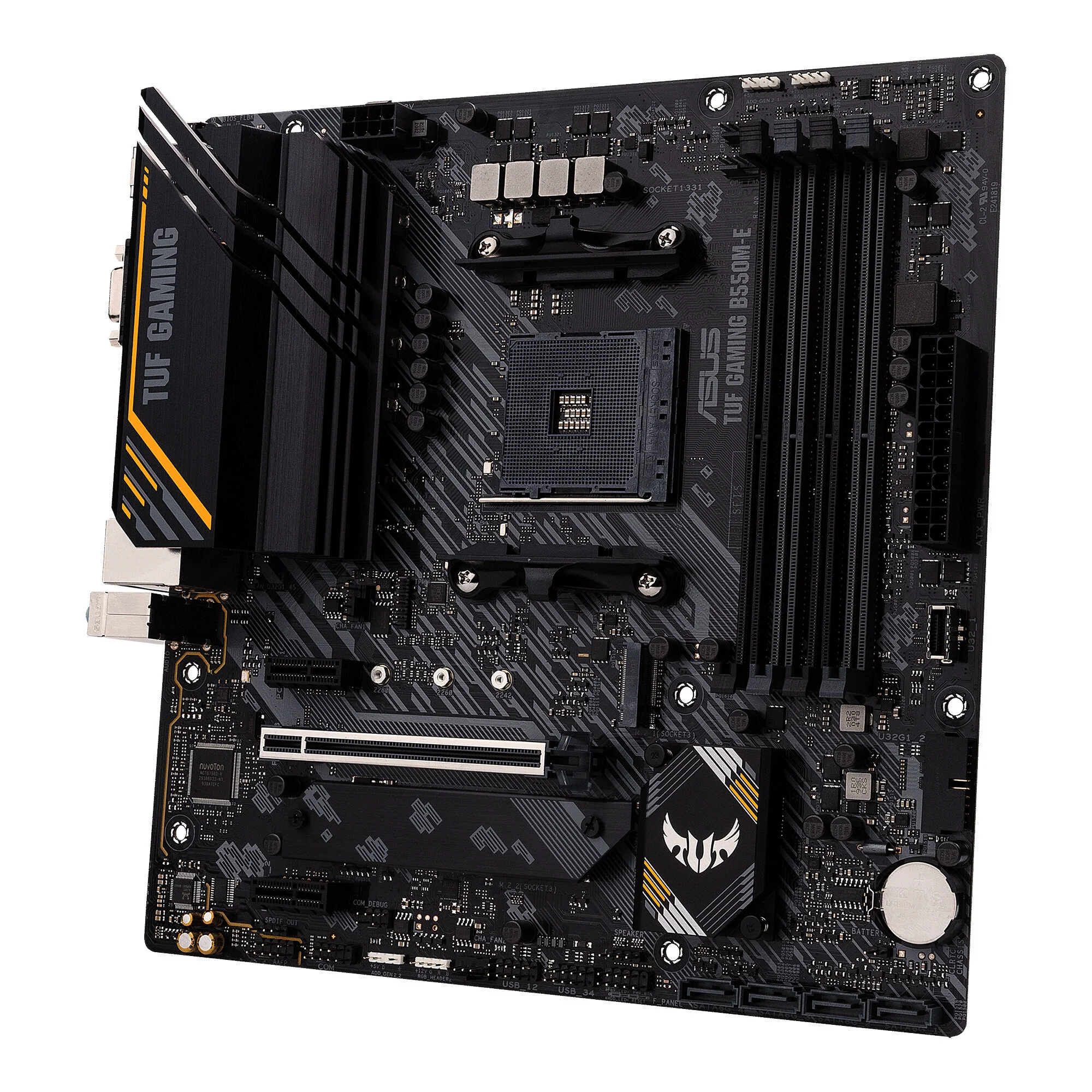 ASUS TUF GAMING B550M-E micro ATX motherboard - AMD B550 Socket AM4 - Image 4