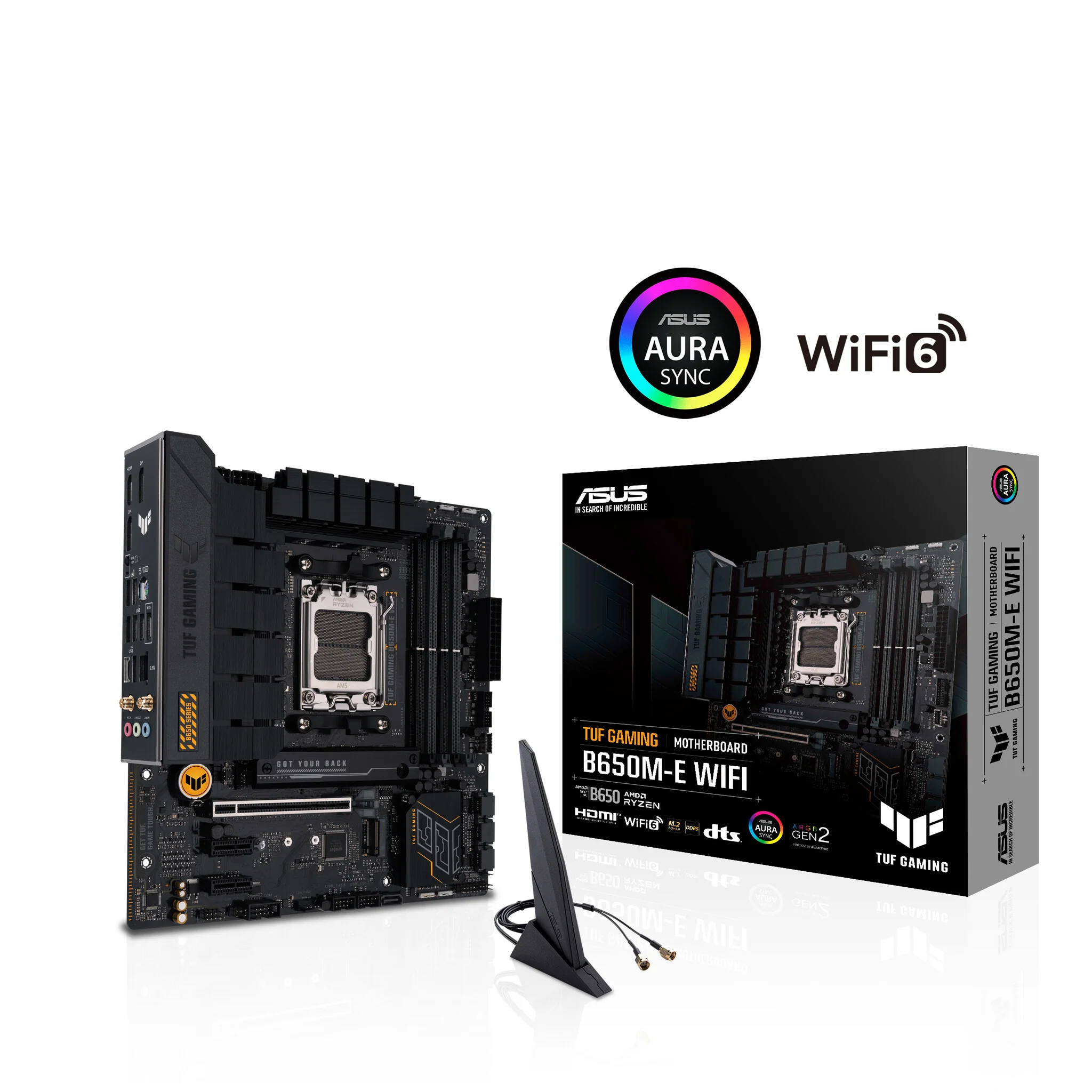 ASUS TUF GAMING B650M-E WIFI micro ATX motherboard - AMD B650 Socket AM5 - Image 10