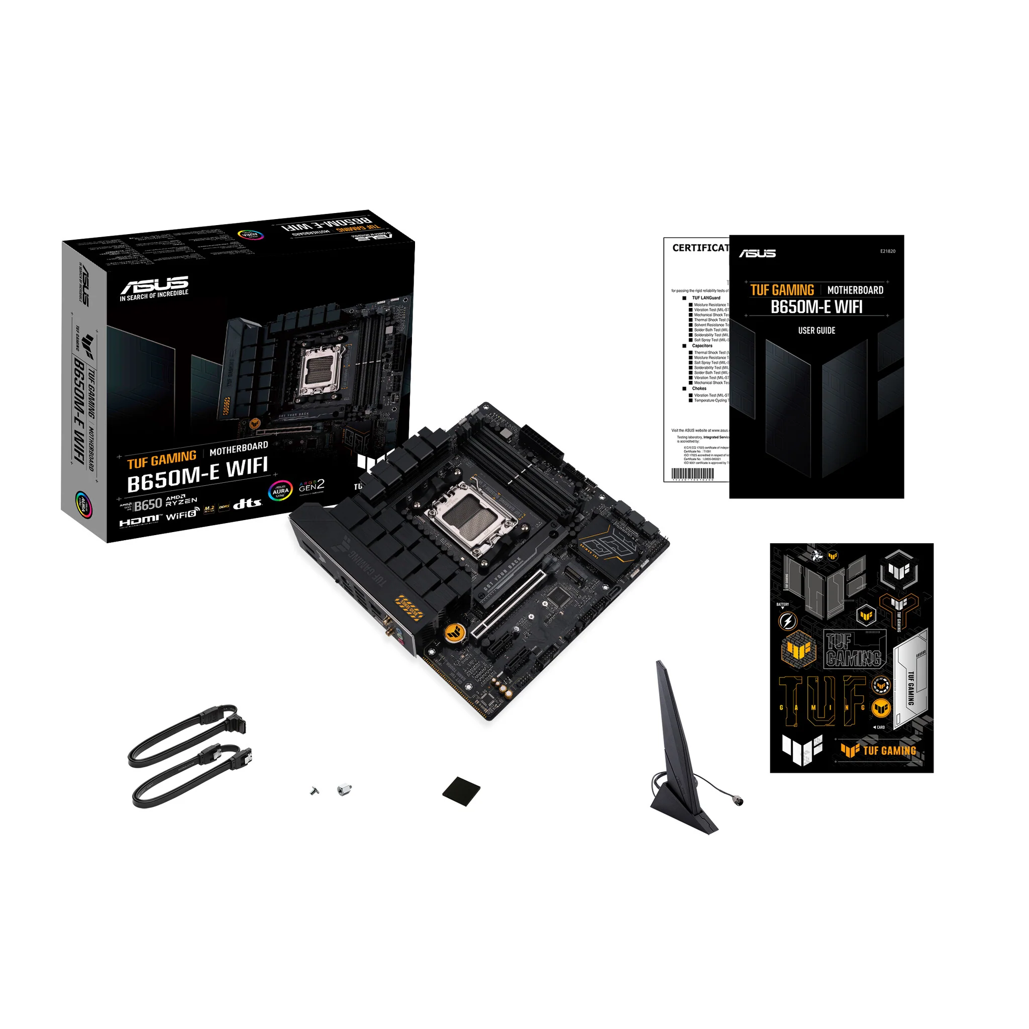 ASUS TUF GAMING B650M-E WIFI micro ATX motherboard - AMD B650 Socket AM5 - Image 11