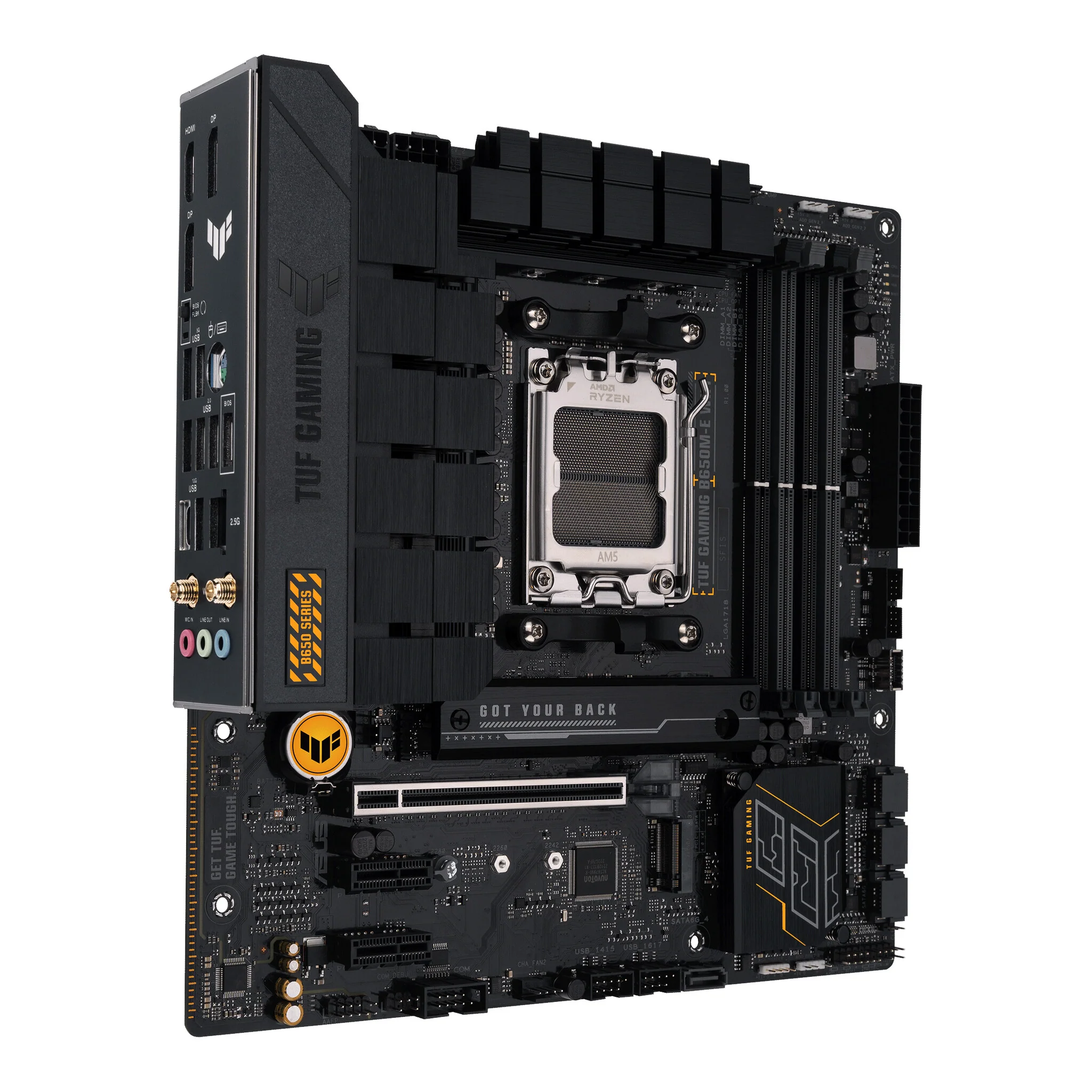 ASUS TUF GAMING B650M-E WIFI micro ATX motherboard - AMD B650 Socket AM5 - Image 3