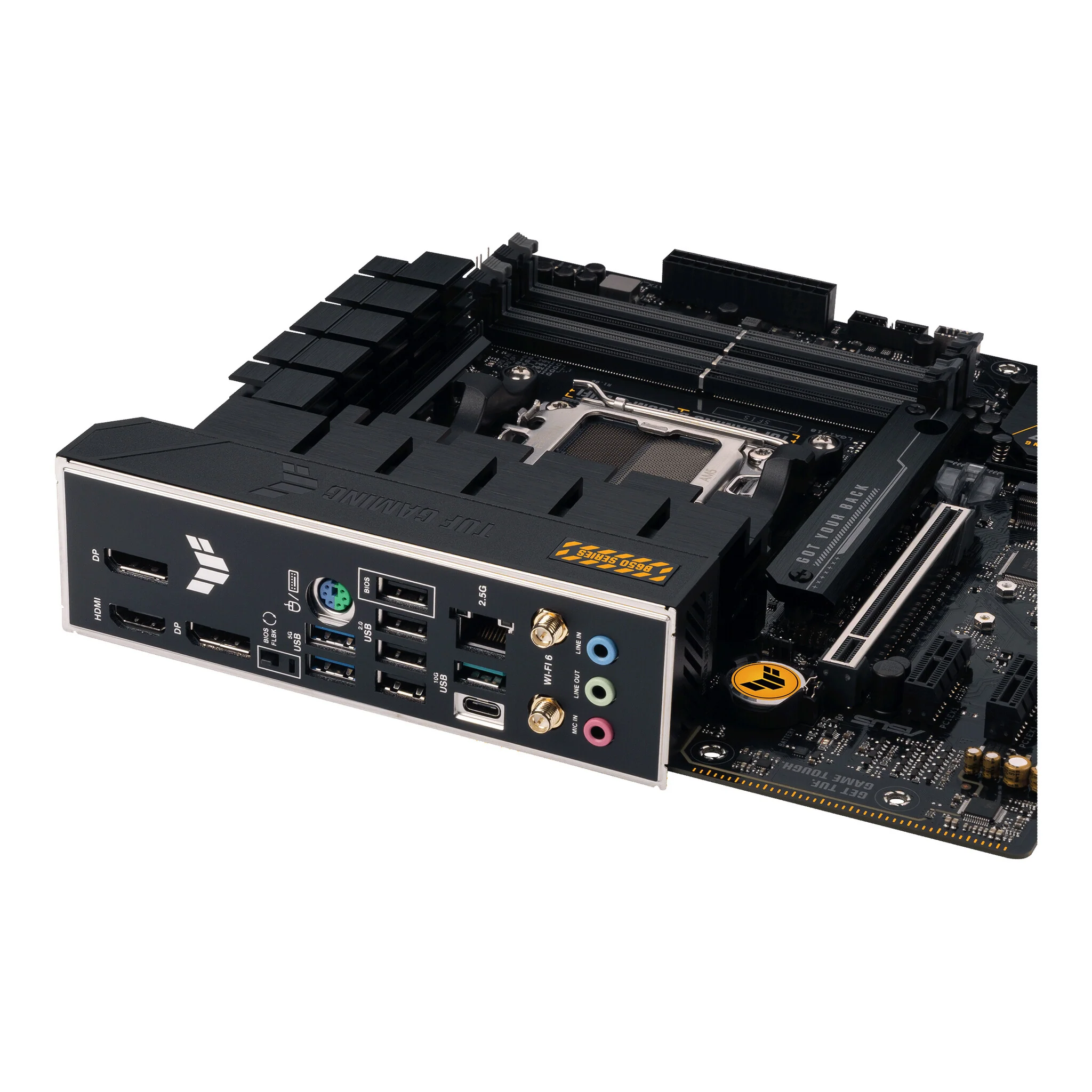 ASUS TUF GAMING B650M-E WIFI micro ATX motherboard - AMD B650 Socket AM5 - Image 8