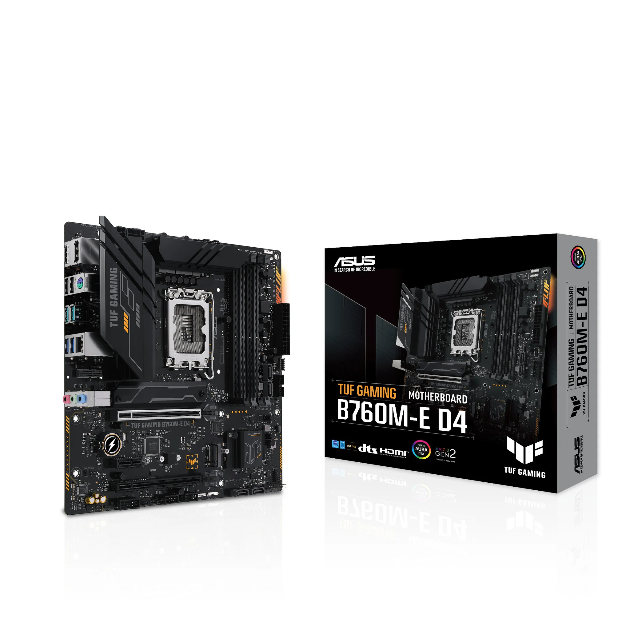 ASUS TUF GAMING B760M-E D4 micro ATX motherboard - Intel B760 LGA 1700 - Image 6