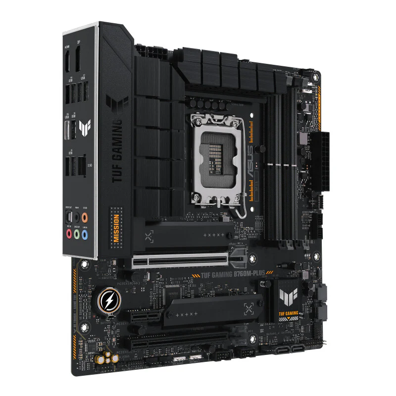 ASUS TUF GAMING B760M-PLUS micro ATX motherboard - Intel B760 LGA 1700 - Image 2