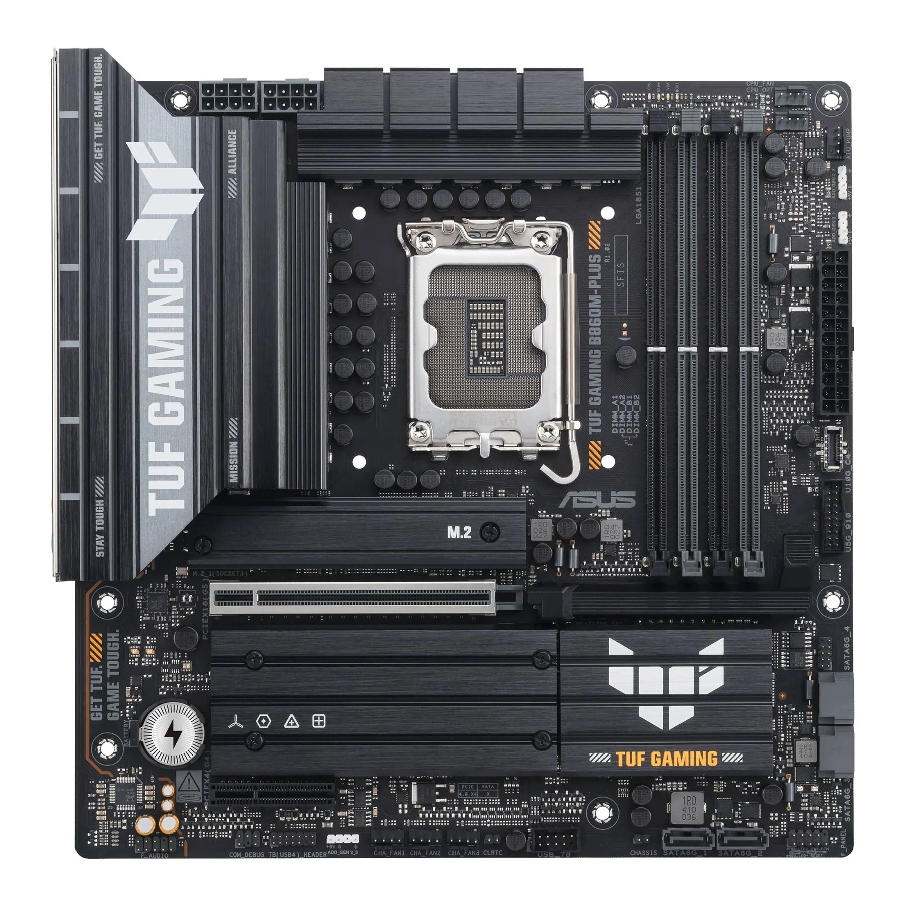ASUS TUF GAMING B860M-PLUS micro ATX motherboard - Intel B860 LGA 1851