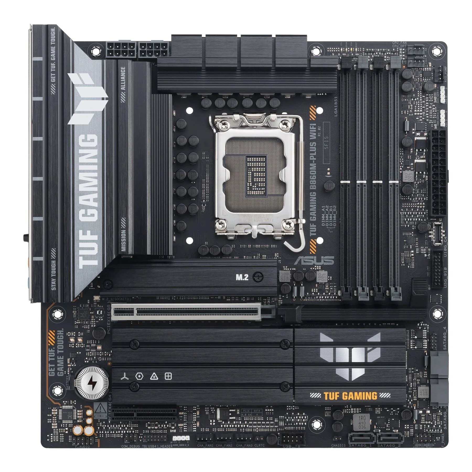 ASUS TUF GAMING B860M-PLUS WIFI micro ATX motherboard - Intel B860 LGA 1851