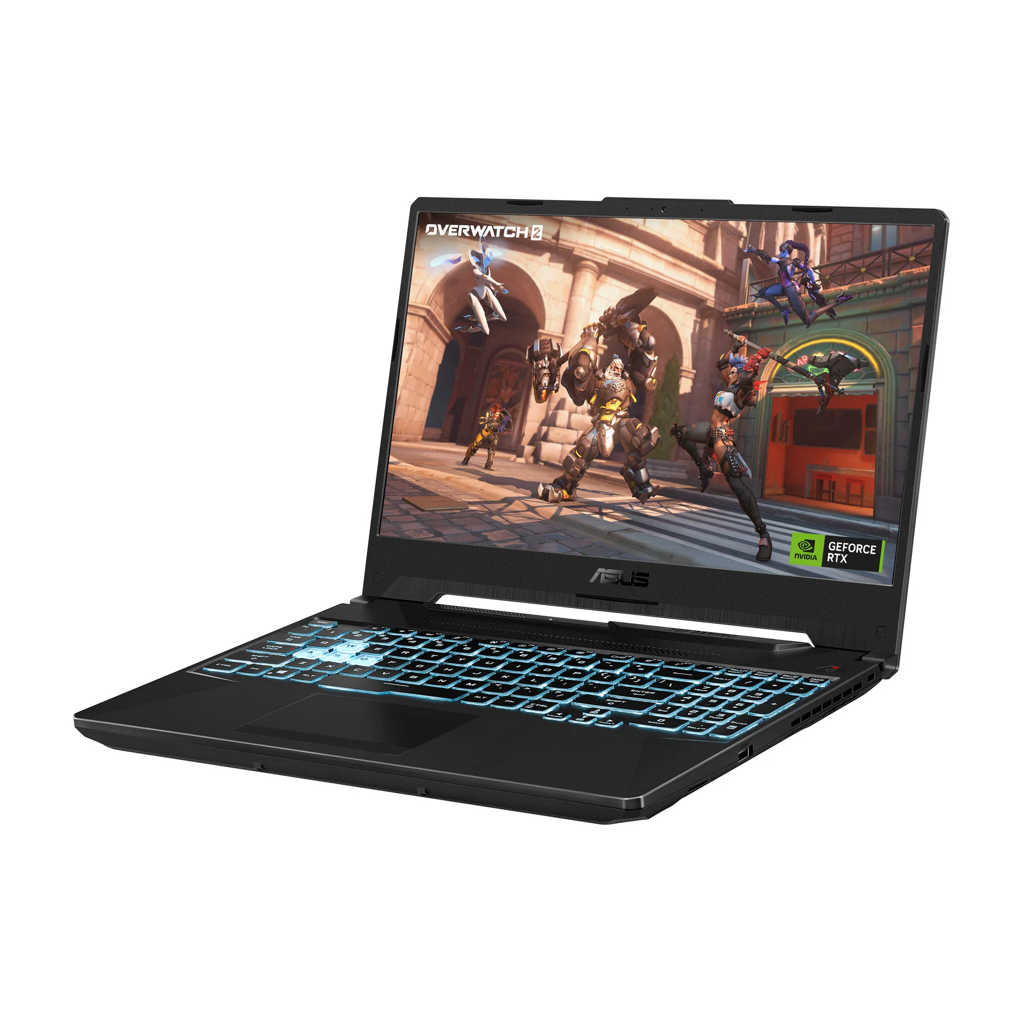 ASUS TUF Gaming F15 Laptop - 39.6 cm (15.6") - Intel® Core™ i7-11800H - 16 GB DDR4-SDRAM - 512 GB SSD - NVIDIA GeForce RTX 3050 Ti - Wi-Fi 6 - Windows 11 Home - Black - Image 3