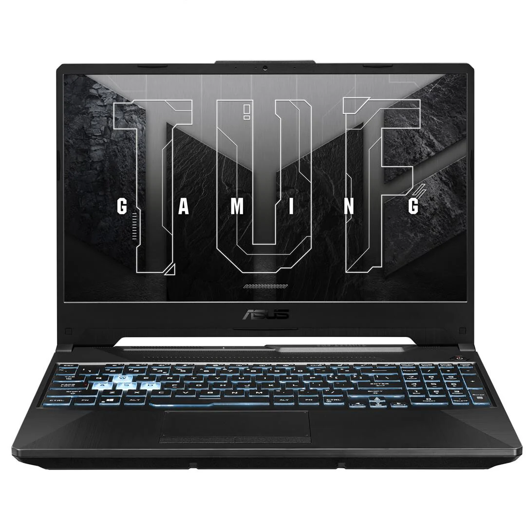 ASUS TUF Gaming F15 Laptop - 39.6 cm (15.6") - Intel® Core™ i5-11400H - 8 GB DDR4-SDRAM - 512 GB SSD - NVIDIA GeForce RTX 2050 - Wi-Fi 6 - Windows 11 Home - Black