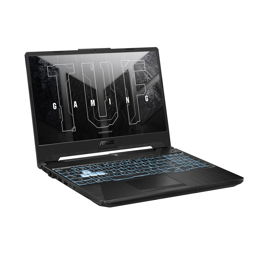 ASUS TUF Gaming F15 Laptop - 39.6 cm (15.6") - Intel® Core™ i5-11400H - 8 GB DDR4-SDRAM - 512 GB SSD - NVIDIA GeForce RTX 2050 - Wi-Fi 6 - Windows 11 Home - Black - Image 2