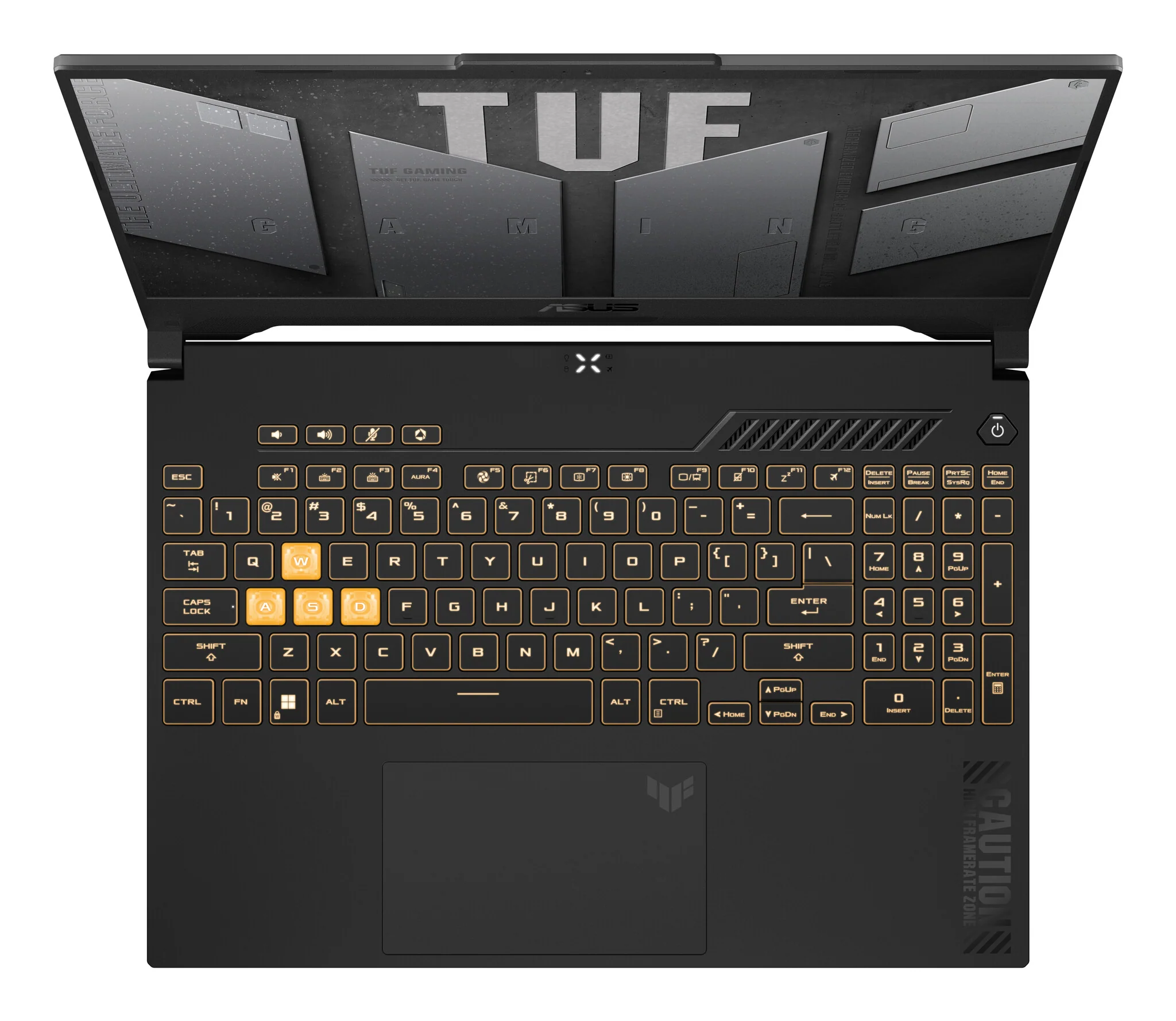 ASUS TUF Gaming F15 Laptop - 39.6 cm (15.6") - Intel® Core™ i7-13620H - 16 GB DDR5-SDRAM - 512 GB SSD - NVIDIA GeForce RTX 4050 - Wi-Fi 6 - Windows 11 Home - Black / Grey - Image 4