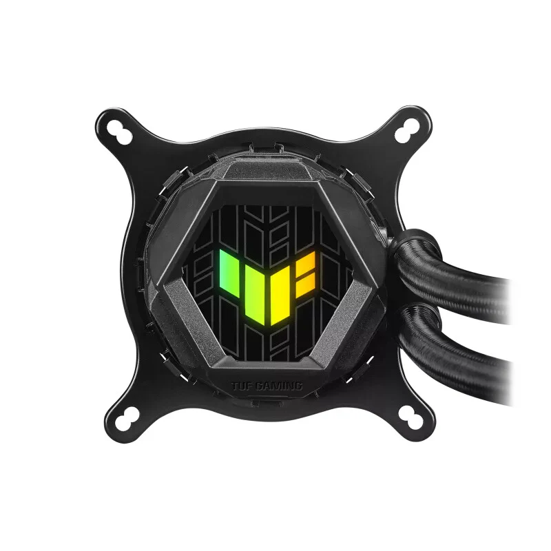ASUS TUF GAMING LC 120 ARGB - All-in-one Liquid Processor Cooler in Black - 120mm - Image 2