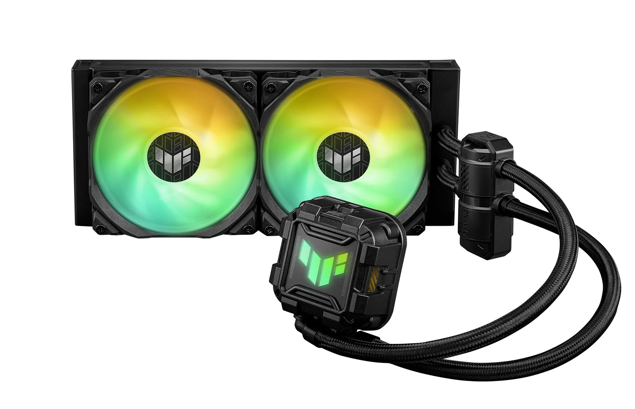 ASUS TUF GAMING LC II 240 ARGB - Liquid Processor Cooling Kit in Black - 240mm