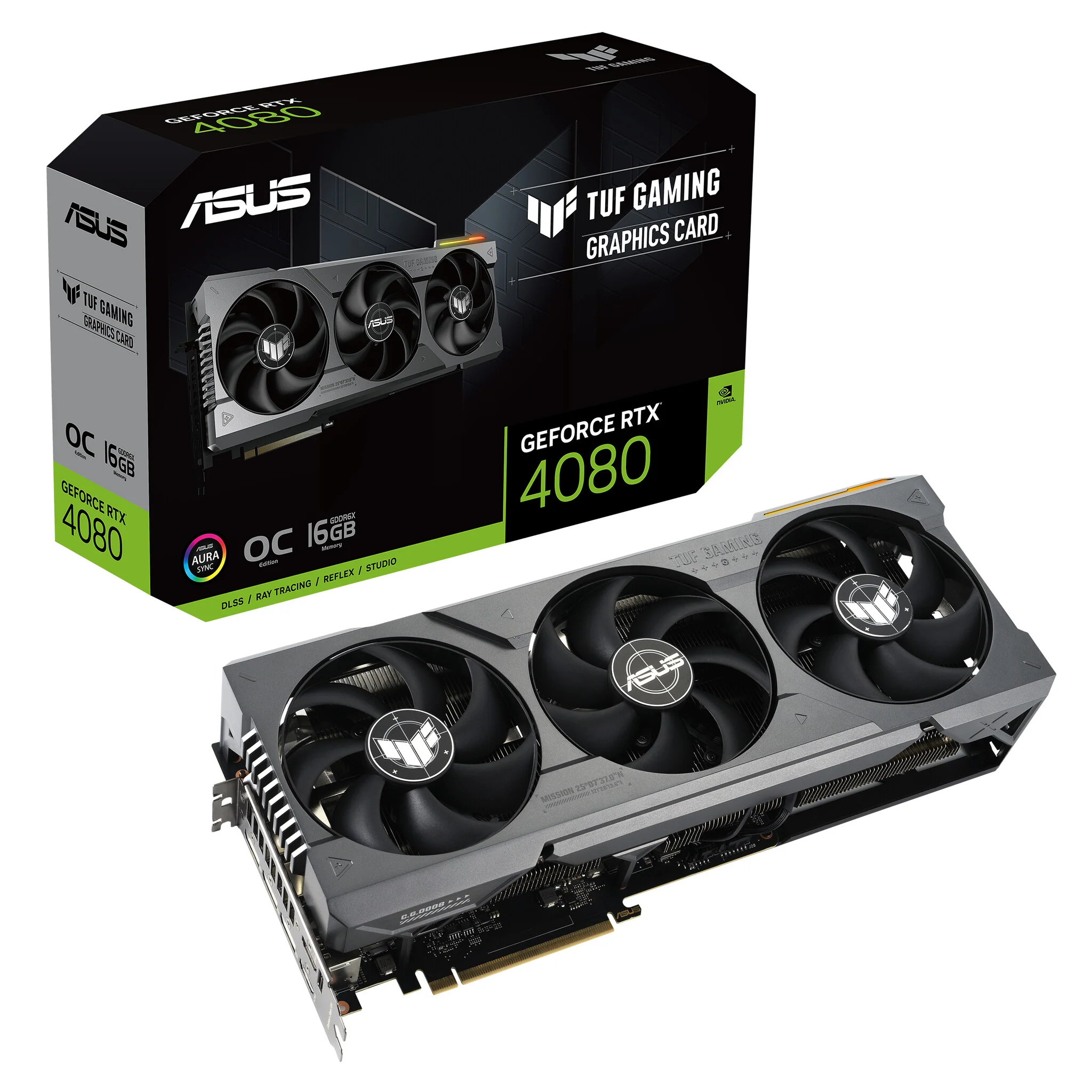 ASUS TUF Gaming - NVIDIA 16 GB GDDR6X GeForce RTX 4080 graphics card