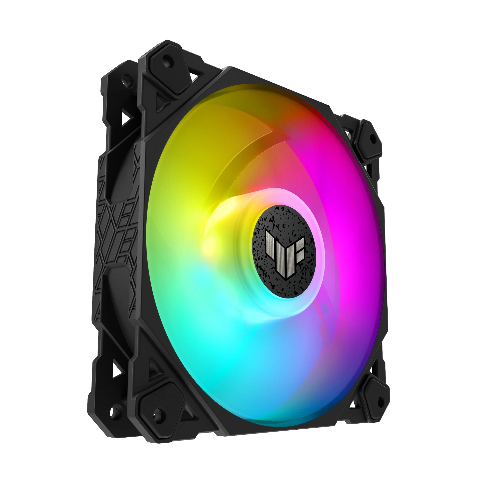 ASUS TUF Gaming TF120 ARGB - Computer Case Fan in Black - 120mm (Pack of 3) - Image 5