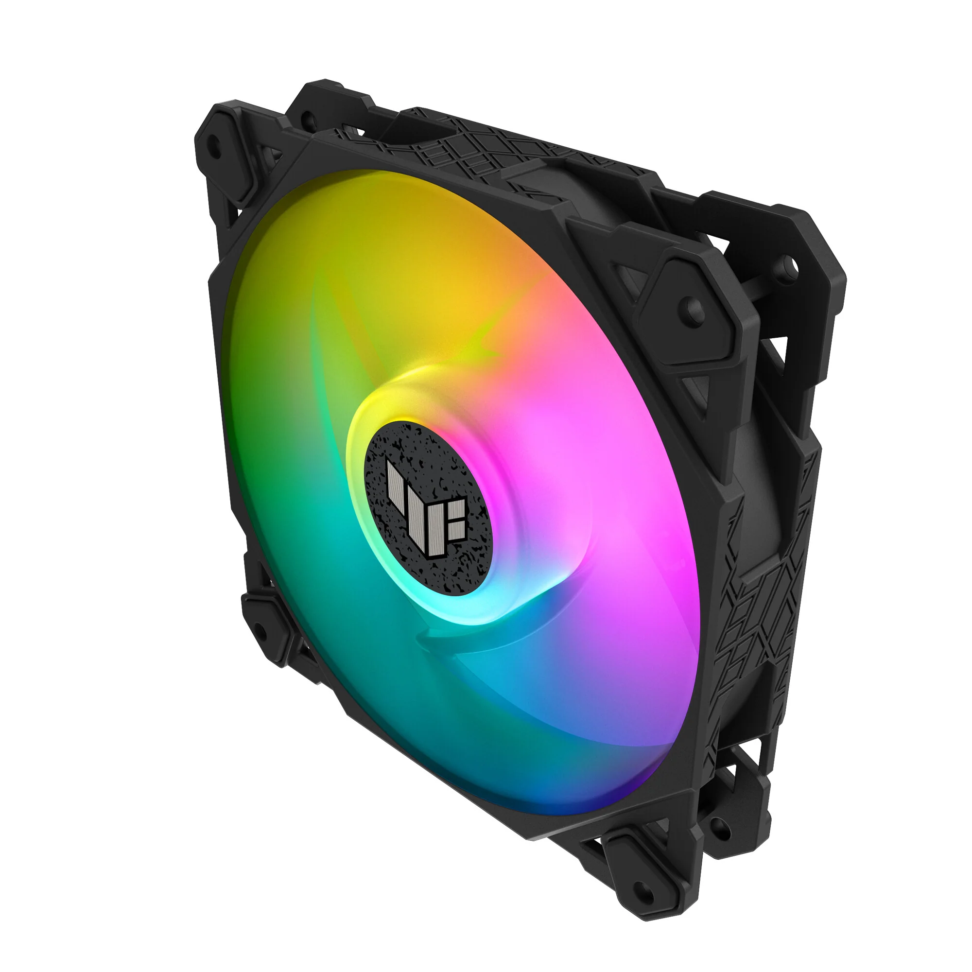 ASUS TUF Gaming TF120 ARGB - Computer Case Fan in Black - 120mm (Pack of 3) - Image 7