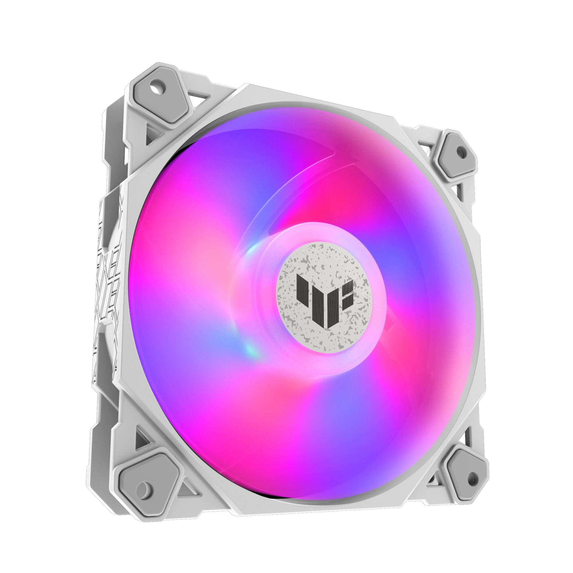 ASUS TUF GAMING TF120 ARGB - Computer Case Fan in White - 120mm (Pack of 3) - Image 7