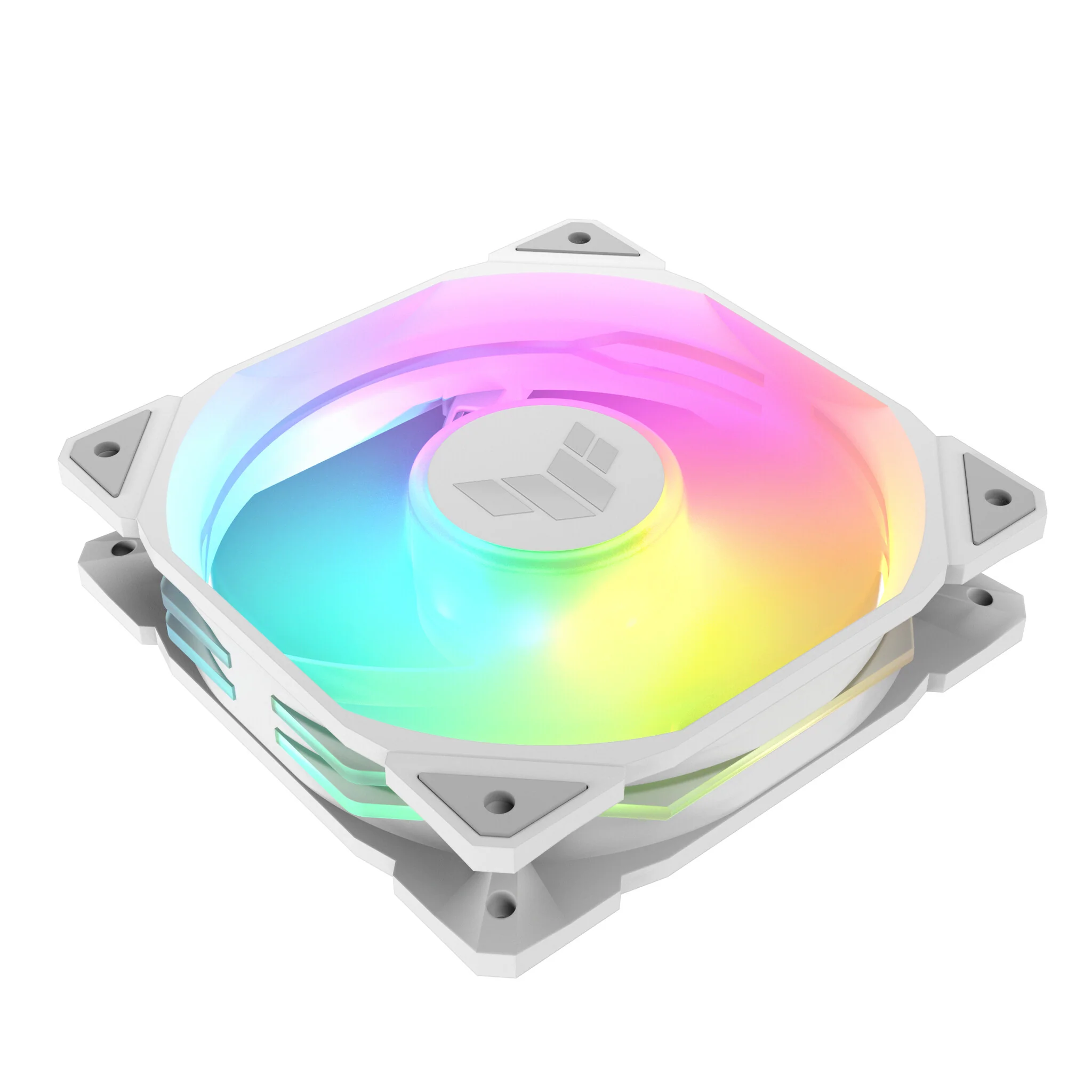 ASUS TUF GAMING TR120 ARGB - Computer Case Fan in White - 120mm (Pack of 3) - Image 4