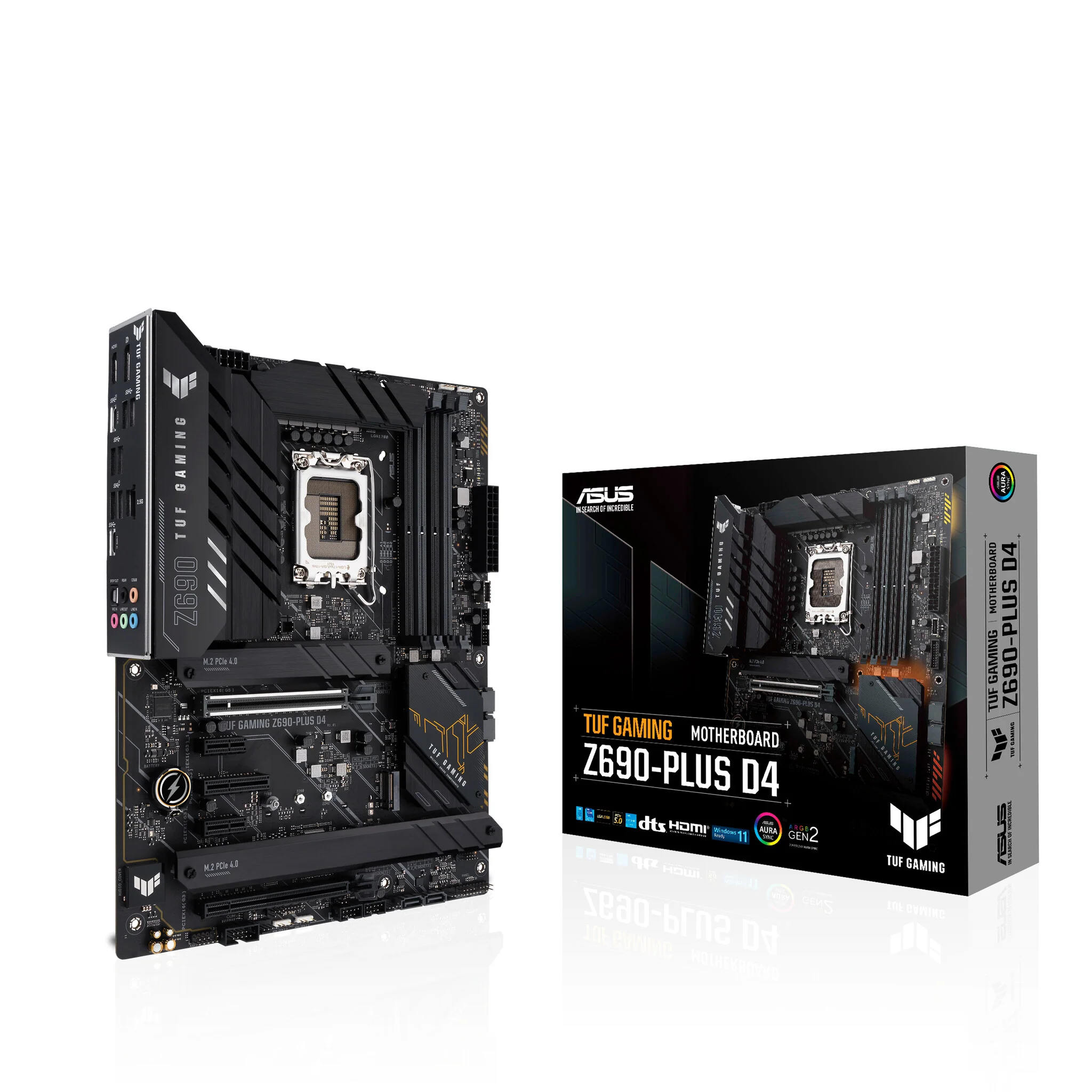 ASUS TUF GAMING Z690-PLUS D4 ATX motherboard - Intel Z690 LGA 1700 - Image 5