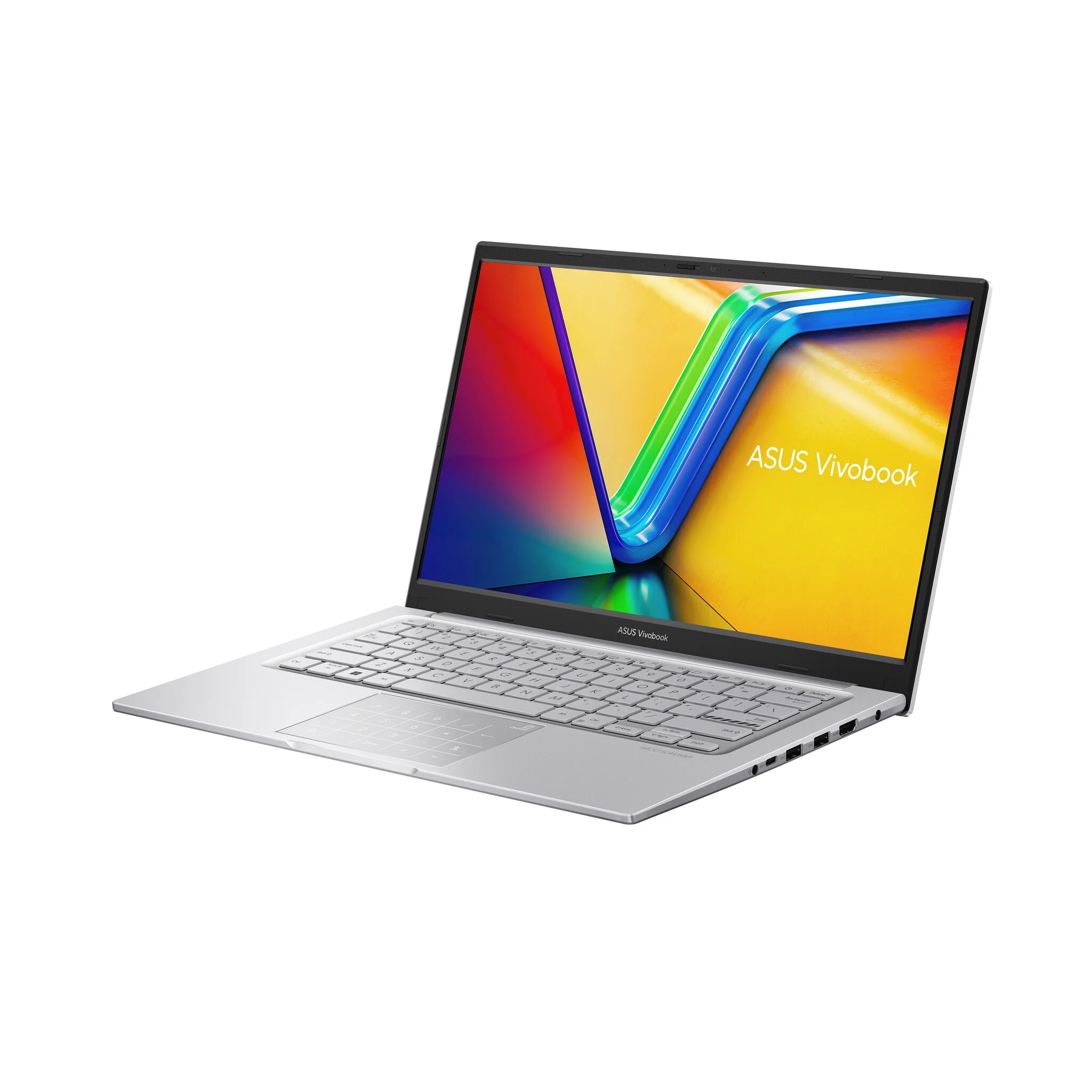 ASUS VivoBook 14 Laptop - 35.6 cm (14") - Intel® Core™ i5-1335U - 16 GB DDR4-SDRAM - 512 GB SSD - Wi-Fi 6E - Windows 11 Home - Silver - Image 3