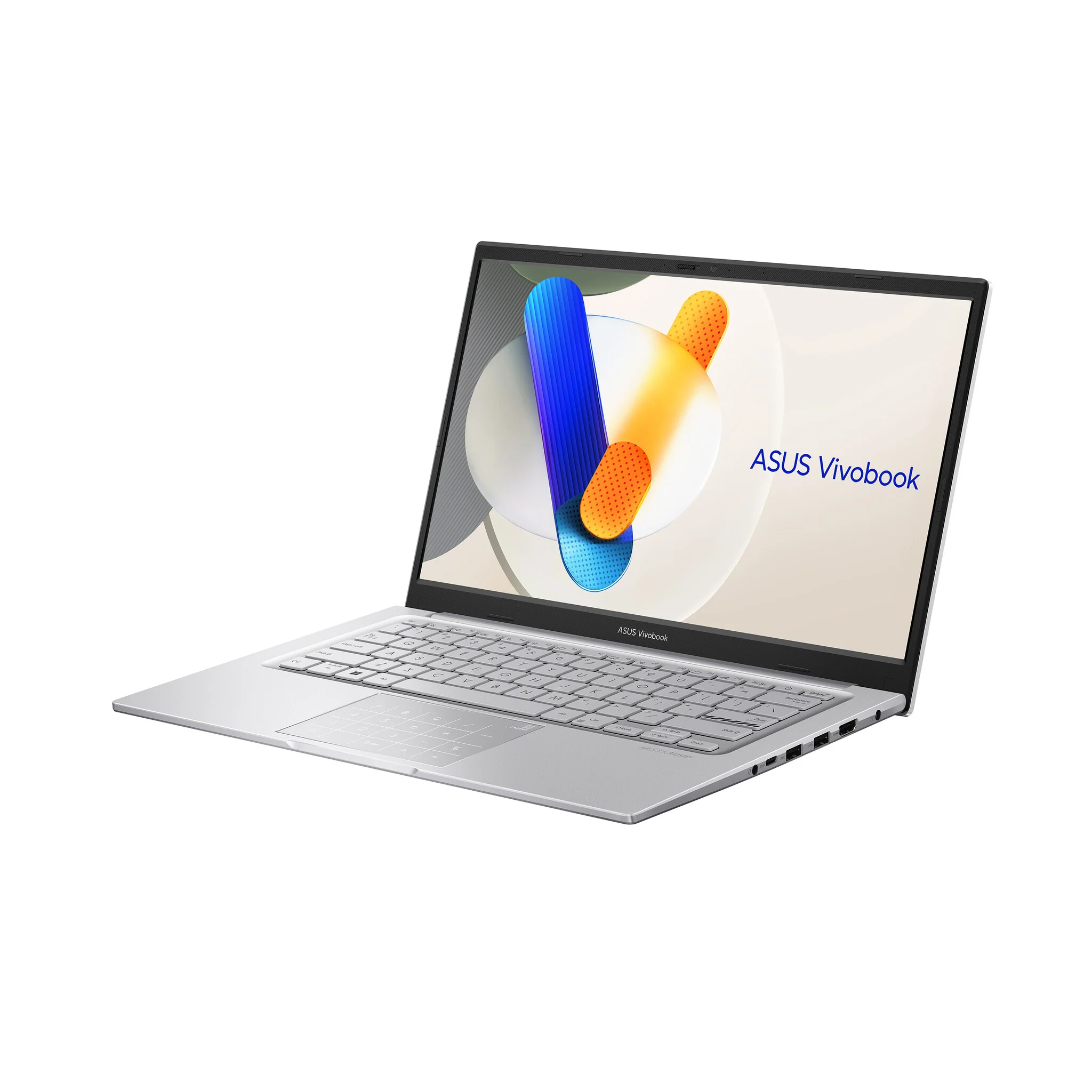 ASUS VivoBook 14 Laptop - 35.6 cm (14") - Intel® Core™ i7-1355U - 16 GB DDR4-SDRAM - 512 GB SSD - Wi-Fi 6E - Windows 11 Home - Silver - Image 2