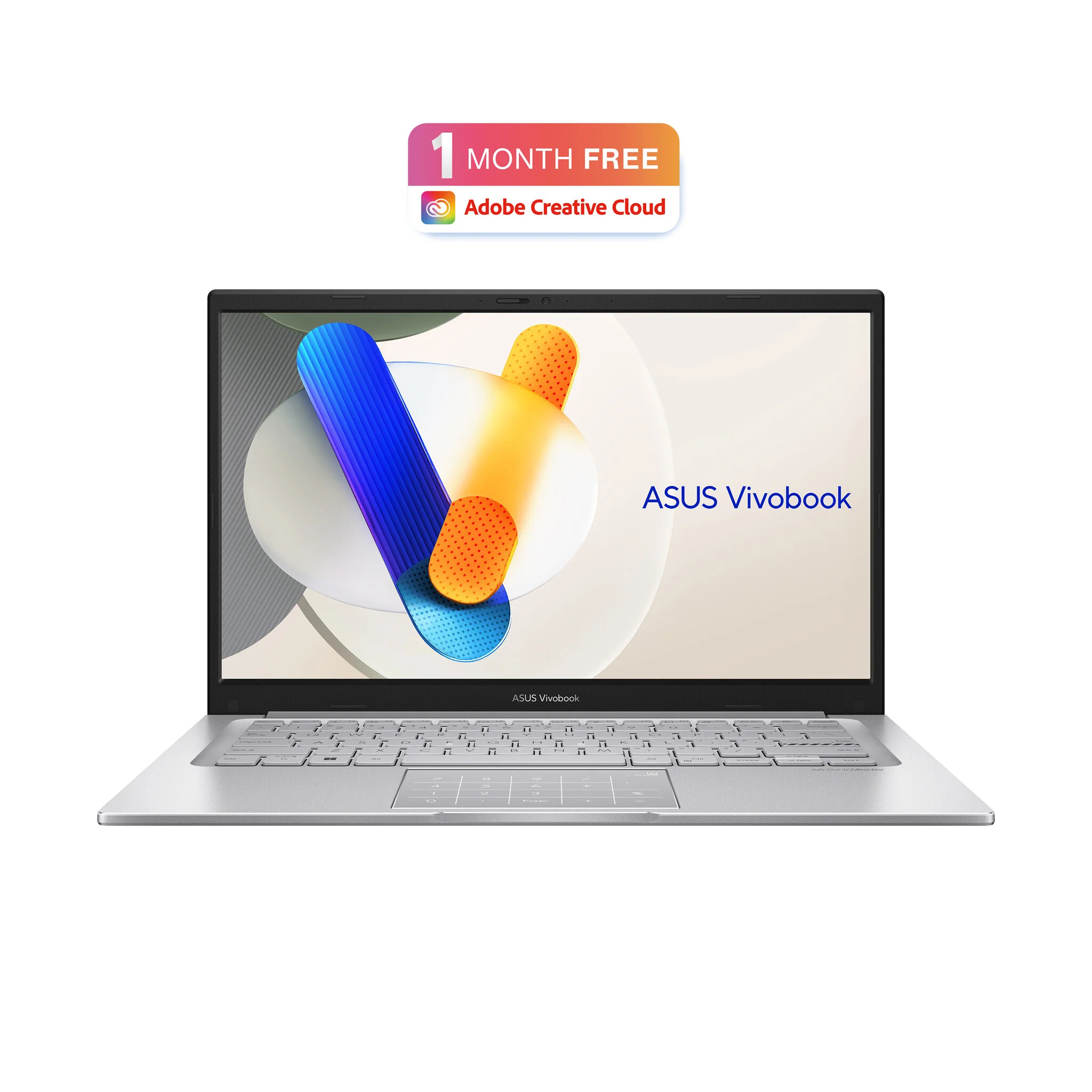 ASUS VivoBook 14 Laptop - 35.6 cm (14") - Intel® Core™ i7-1355U - 16 GB DDR4-SDRAM - 512 GB SSD - Wi-Fi 6E - Windows 11 Home - Silver - Image 5