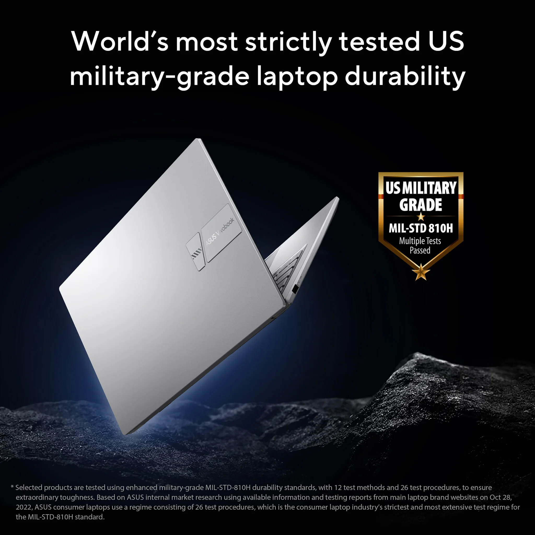 ASUS VivoBook 14 Laptop - 35.6 cm (14") - Intel® Core™ i7-1355U - 16 GB DDR4-SDRAM - 512 GB SSD - Wi-Fi 6E - Windows 11 Home - Silver - Image 7