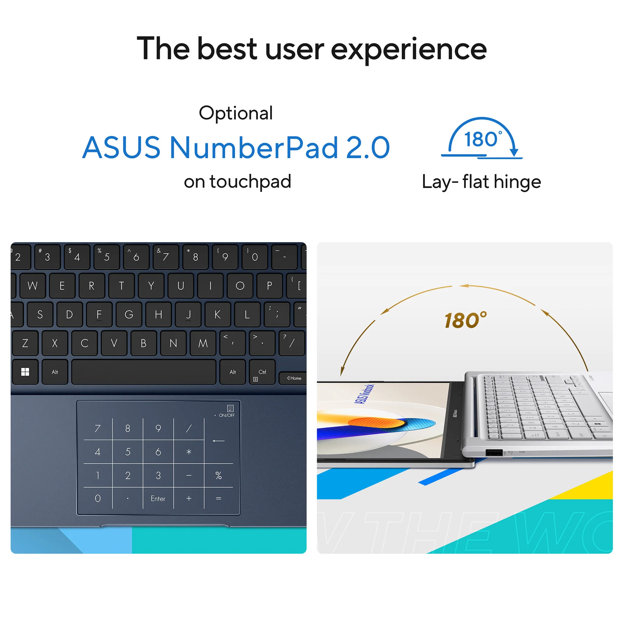 ASUS VivoBook 14 Laptop - 35.6 cm (14") - Intel® Core™ i7-1355U - 16 GB DDR4-SDRAM - 512 GB SSD - Wi-Fi 6E - Windows 11 Home - Silver - Image 8