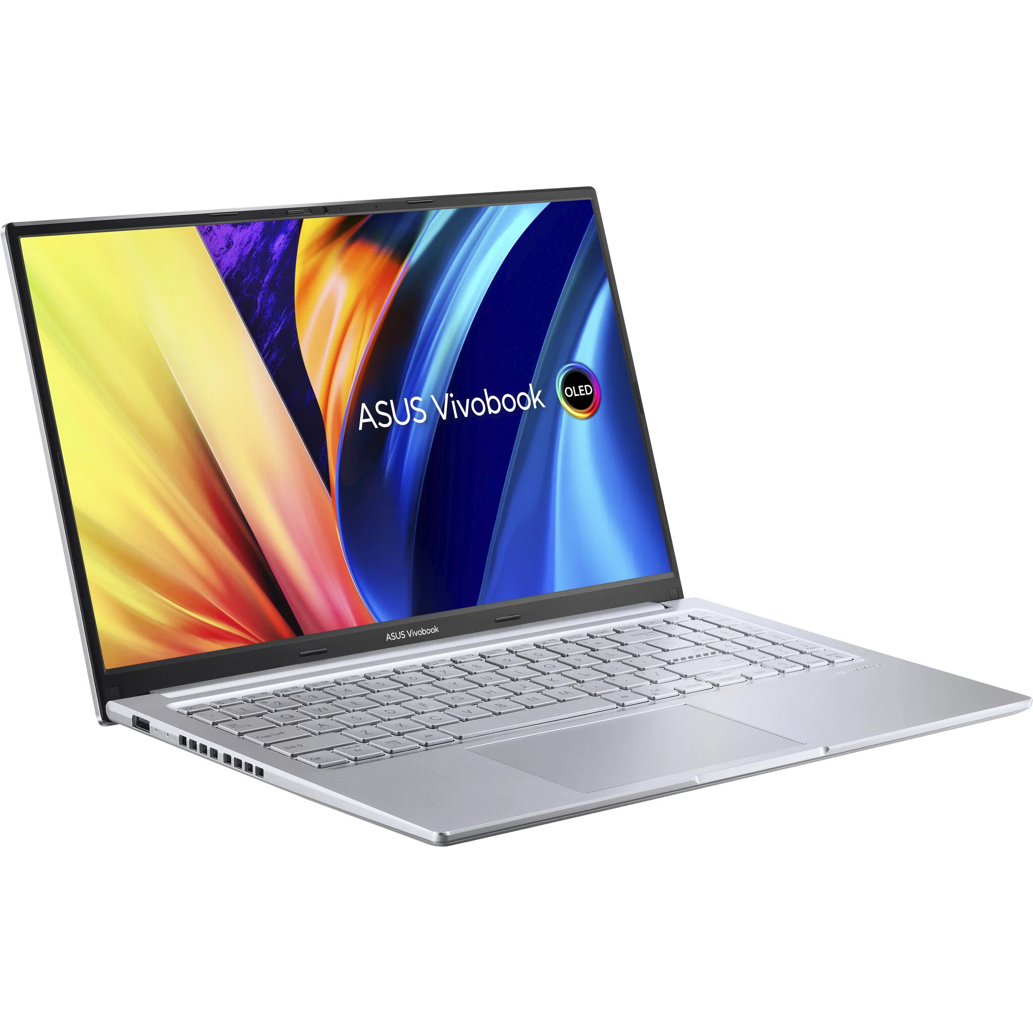 ASUS VivoBook 15 OLED Laptop - 39.6 cm (15.6") - AMD Ryzen™ 5 5600H - 16 GB DDR4-SDRAM - 512 GB SSD - Wi-Fi 6 - Windows 11 Home - Silver - Image 2