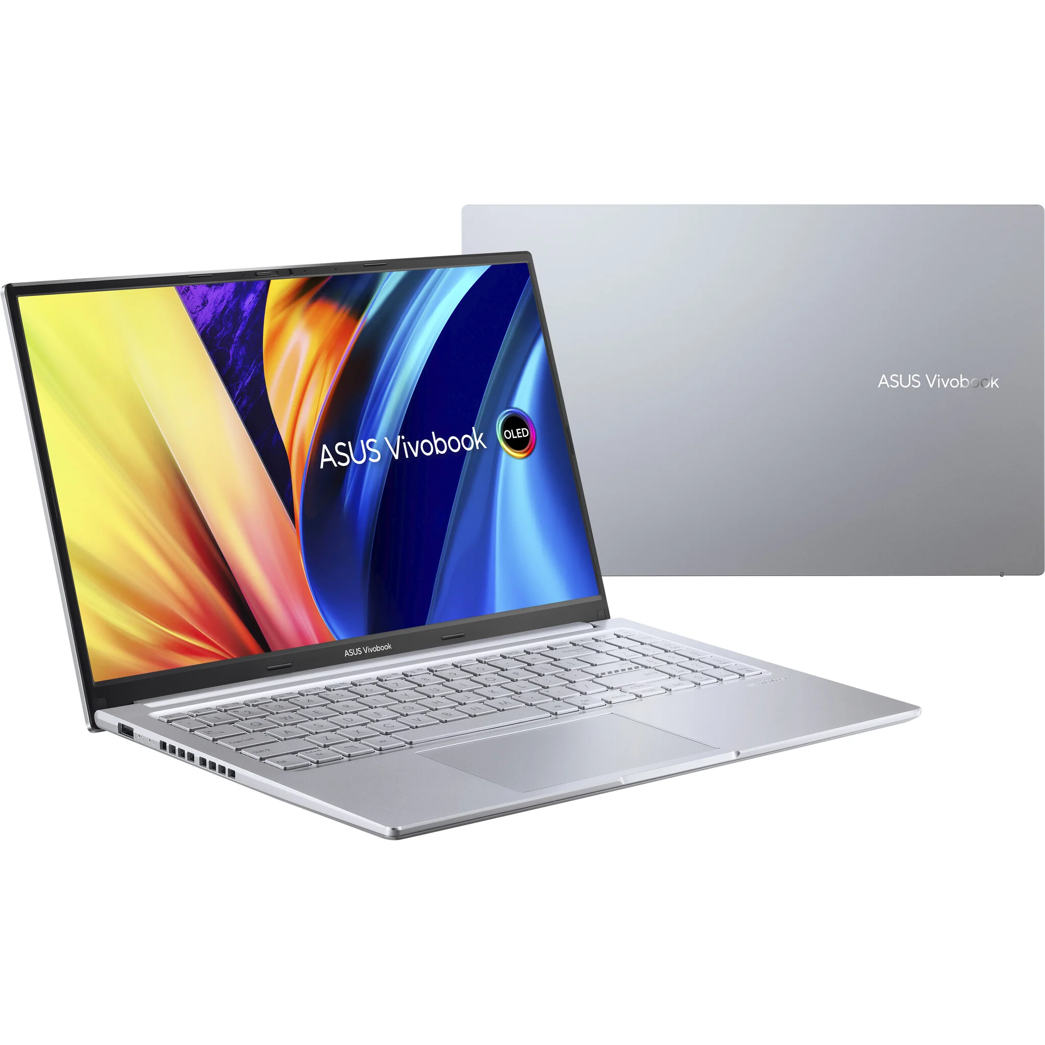ASUS VivoBook 15 OLED Laptop - 39.6 cm (15.6") - AMD Ryzen™ 5 5600H - 16 GB DDR4-SDRAM - 512 GB SSD - Wi-Fi 6 - Windows 11 Home - Silver - Image 7