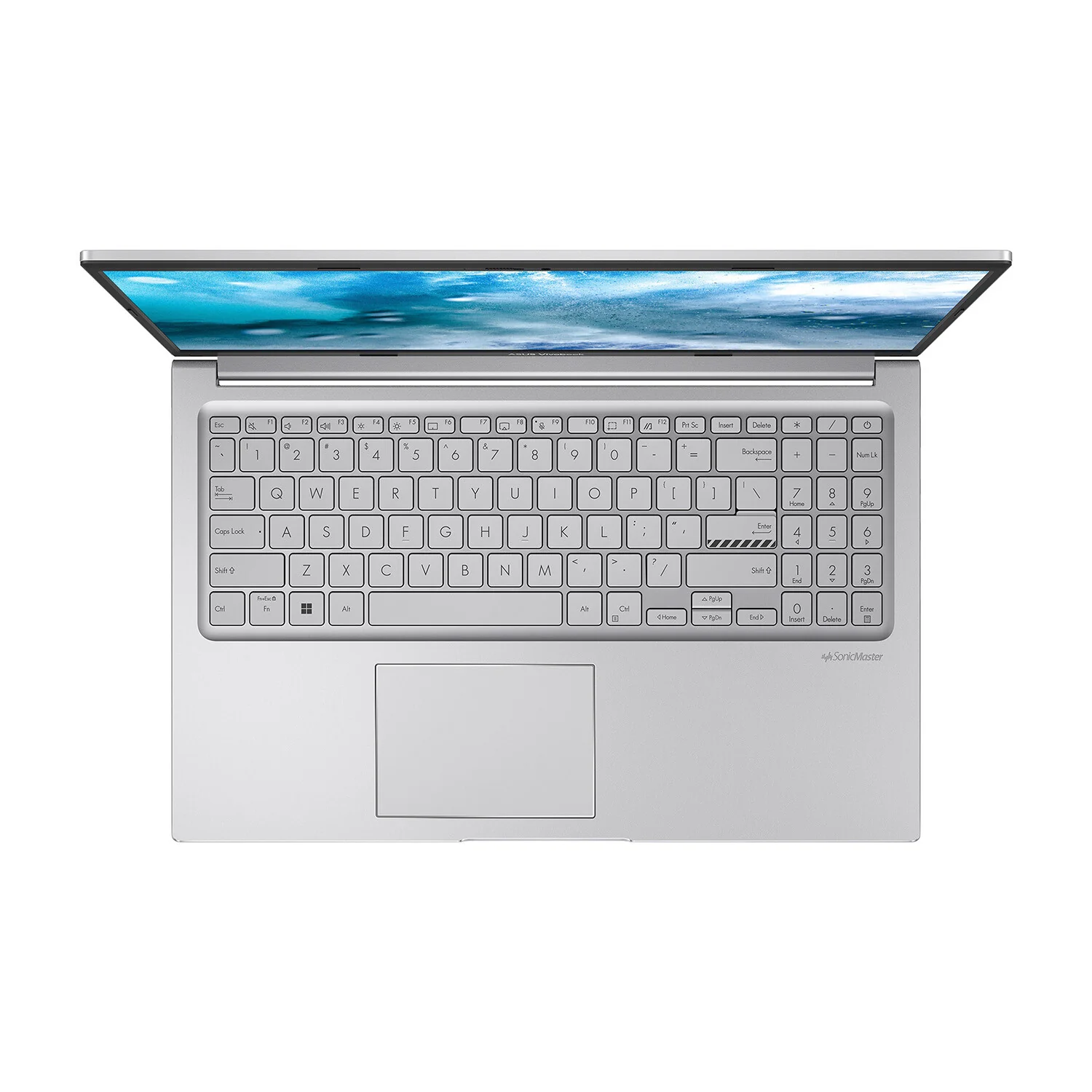 ASUS VivoBook 15 Laptop - 39.6 cm (15.6") - Intel® Core™ i3-1215U - 8 GB DDR4-SDRAM - 256 GB SSD - Wi-Fi 6E - Windows 11 Home - Silver - Image 10