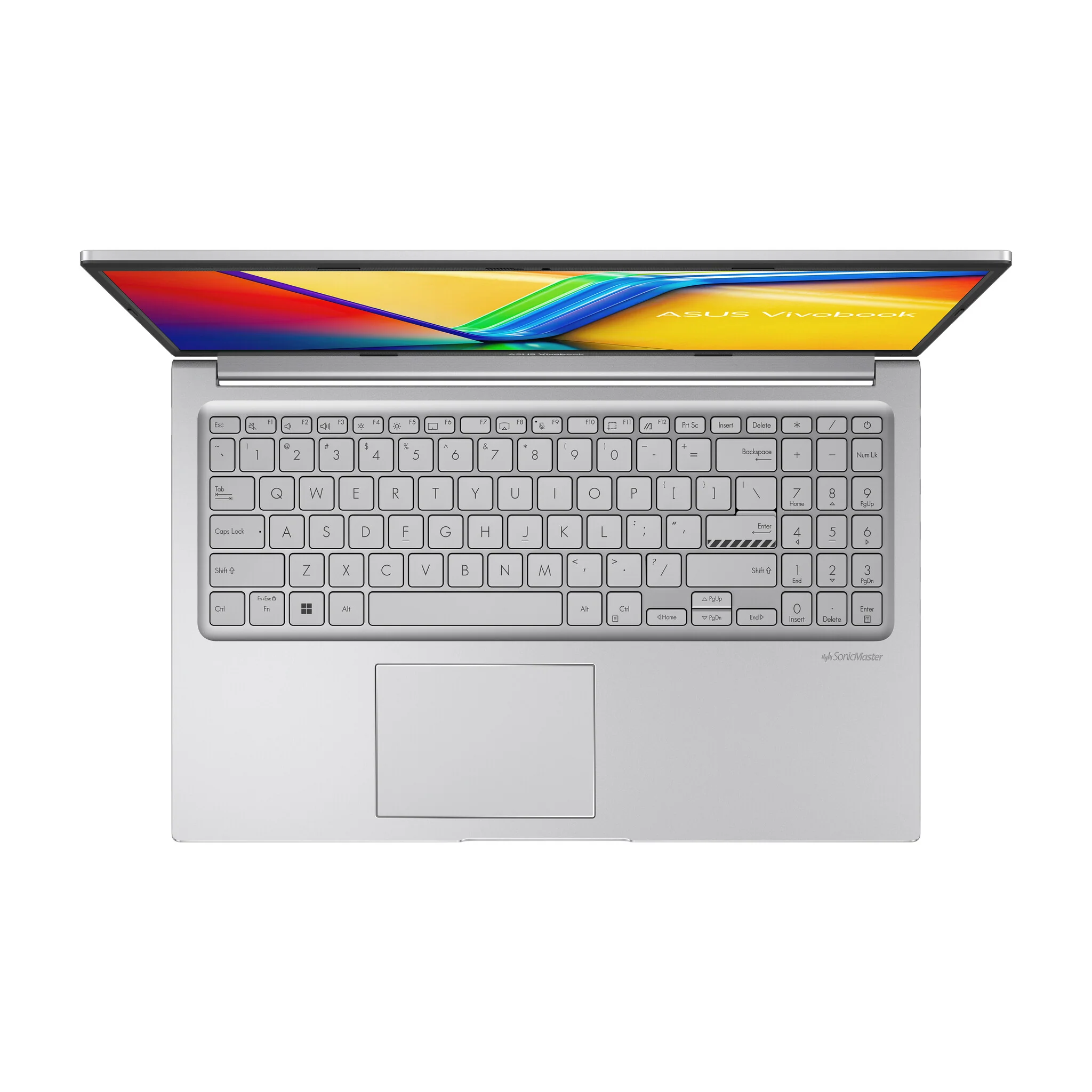 ASUS Vivobook 15 Laptop - 39.6 cm (15.6") - Intel® Core™ i7-1255U - 16 GB DDR4-SDRAM - 1 TB SSD - Wi-Fi 6E - Windows 11 Home - Silver - Image 4