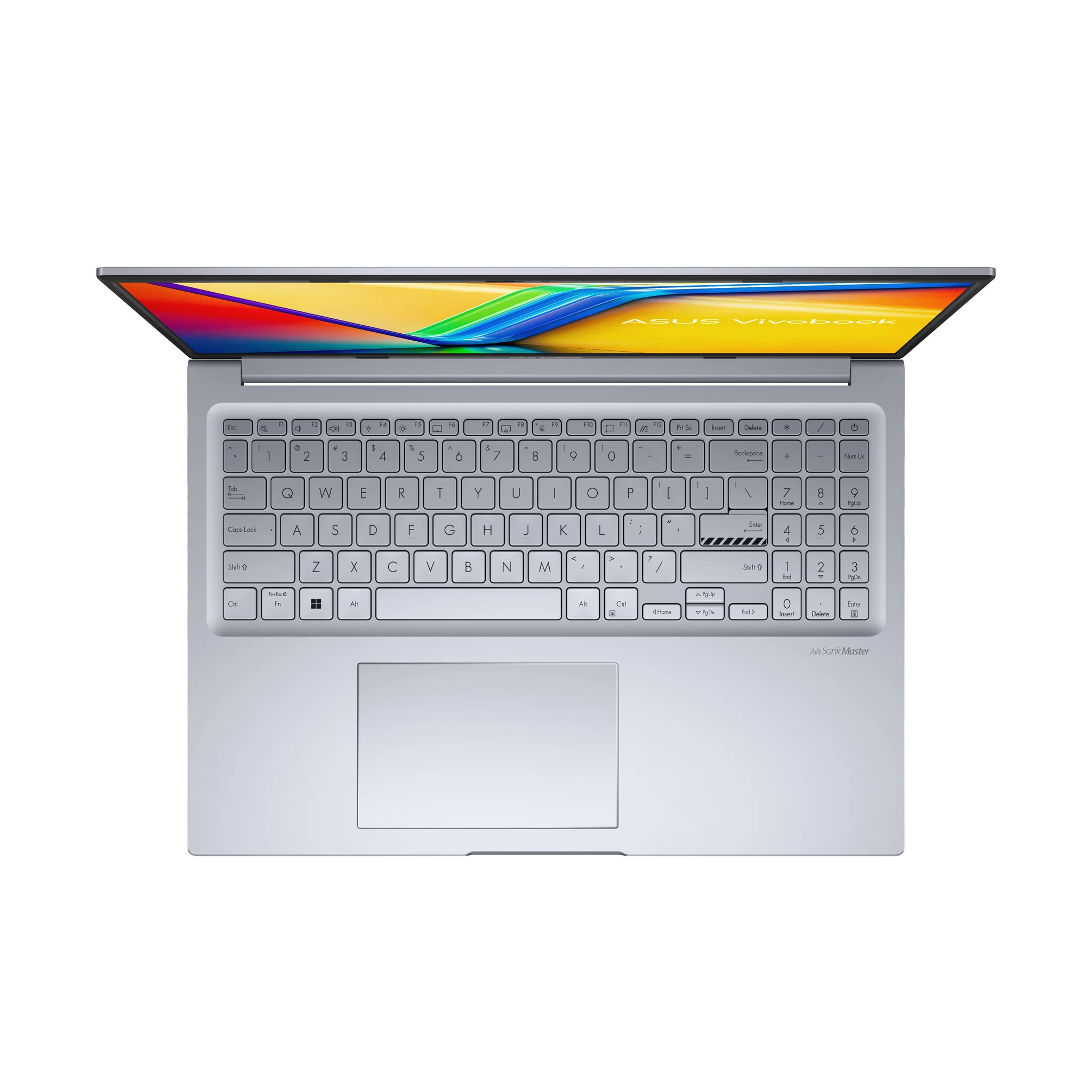 ASUS VivoBook 16X Laptop - 40.6 cm (16") - Intel® Core™ i7-12650H - 16 GB DDR4-SDRAM - 512 GB SSD - NVIDIA GeForce RTX 3050 - Wi-Fi 6E - Windows 11 Home - Silver - Image 6