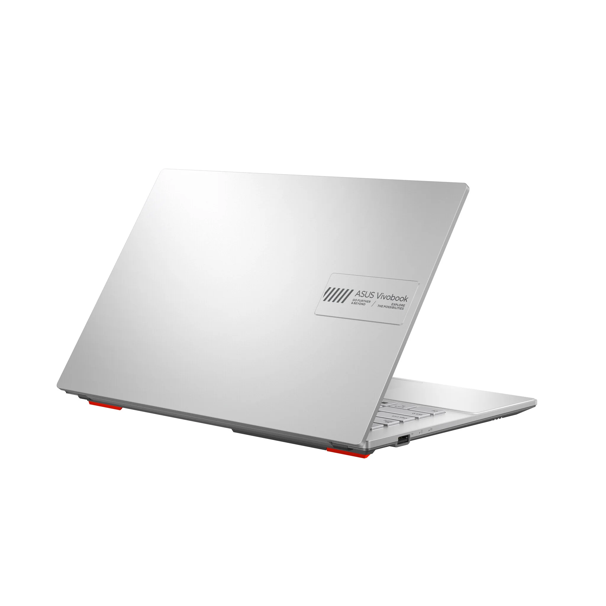ASUS Vivobook Go 14 Laptop - 35.6 cm (14") - Intel® Core™ i3-N305 - 8 GB DDR4-SDRAM - 128 GB Flash - Windows 11 Home in S mode - Silver - Image 2