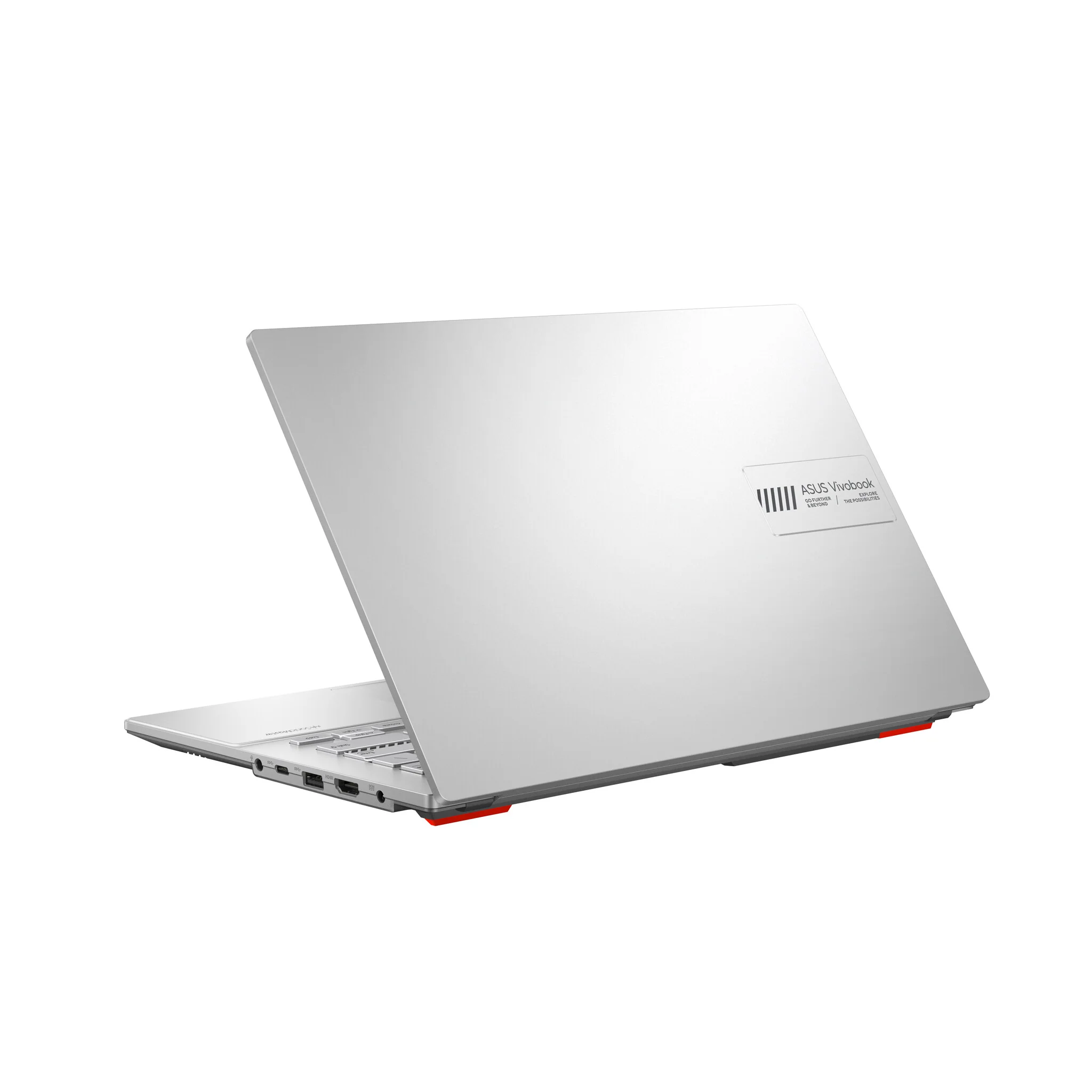 ASUS Vivobook Go 14 Laptop - 35.6 cm (14") - Intel® Core™ i3-N305 - 8 GB DDR4-SDRAM - 128 GB Flash - Windows 11 Home in S mode - Silver - Image 3