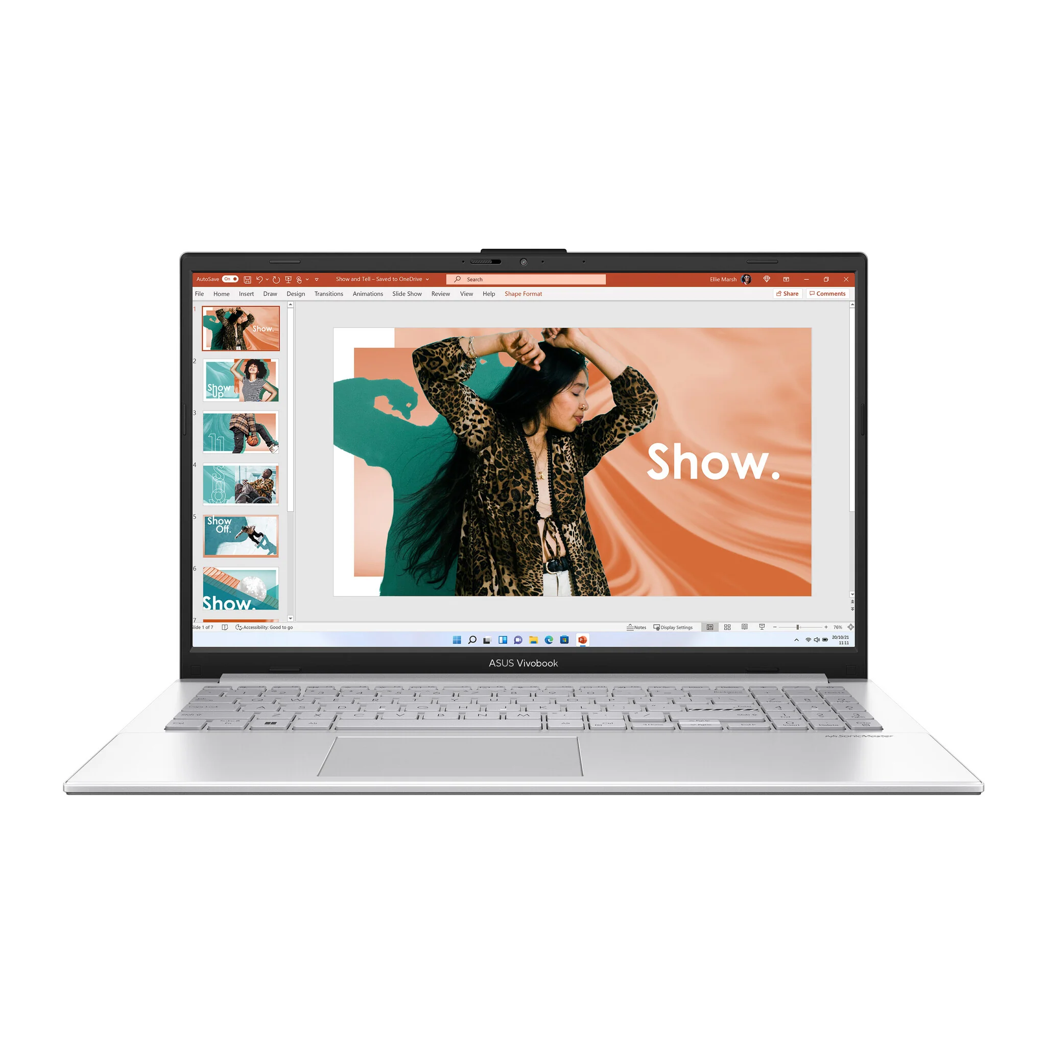ASUS Vivobook Go 15 Laptop - 39.6 cm (15.6") - AMD Ryzen™ 5 7520U - 16 GB LPDDR5-SDRAM - 512 GB SSD - Wi-Fi 6E - Windows 11 Home - Silver - Image 10