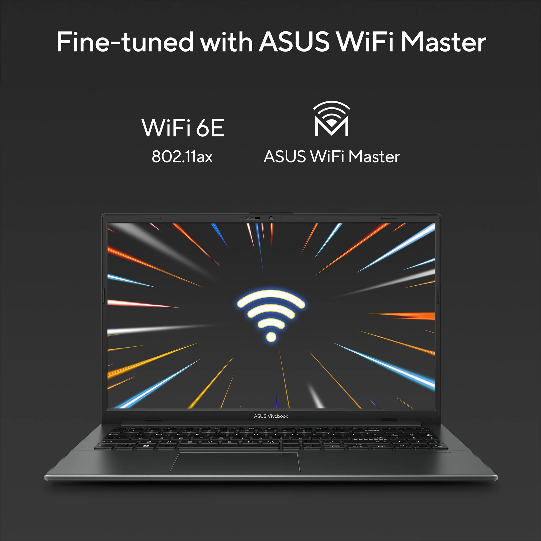 ASUS Vivobook Go 15 Laptop - 39.6 cm (15.6") - AMD Ryzen™ 3 7320U - 8 GB LPDDR5-SDRAM - 128 GB SSD - Wi-Fi 6E - Windows 11 Home in S mode - Black - Image 8