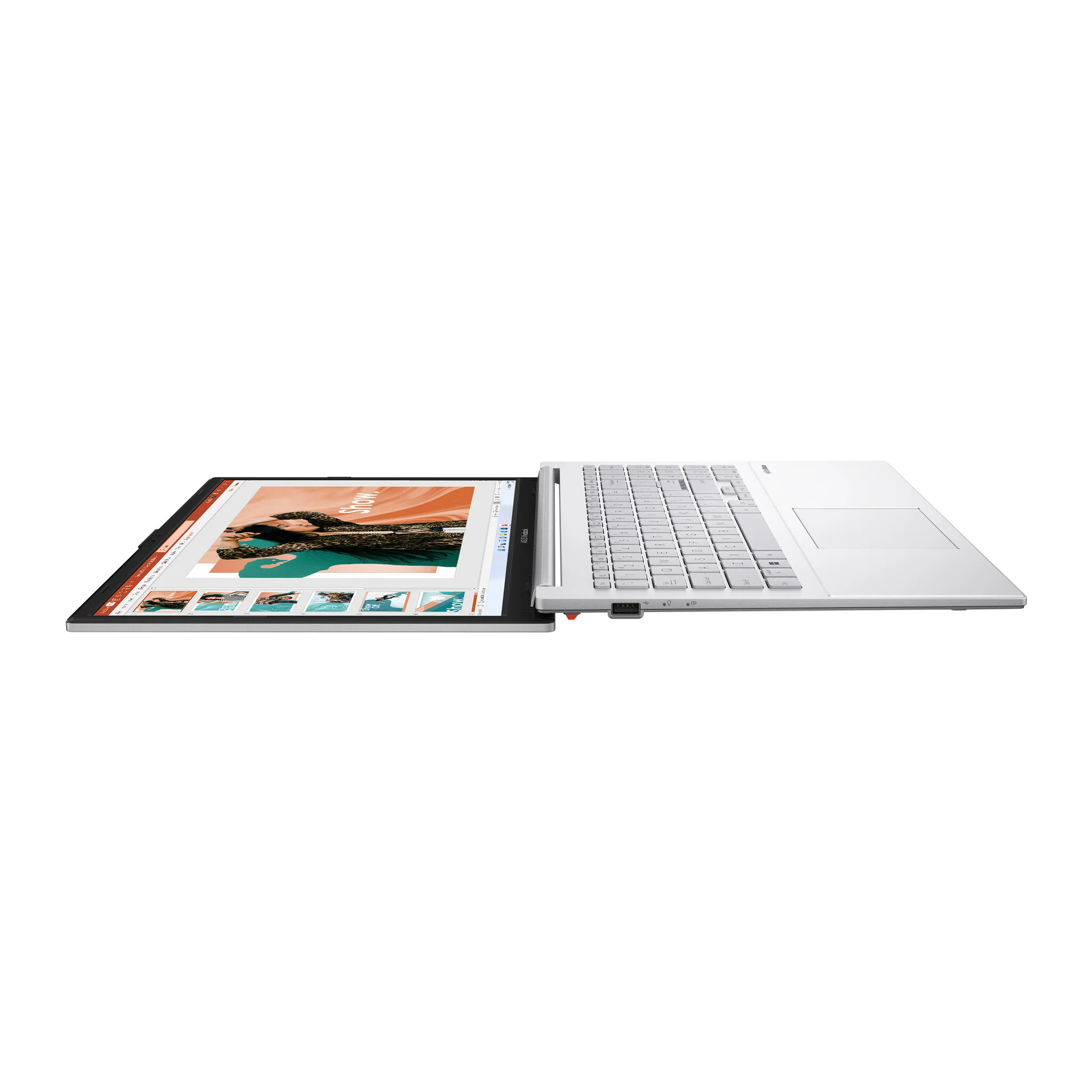 ASUS Vivobook Go 15 Laptop - 39.6 cm (15.6") - Intel® N N200 - 4 GB DDR4-SDRAM - 128 GB Flash - Wi-Fi 6E - Windows 11 Home in S mode - Silver - Image 4