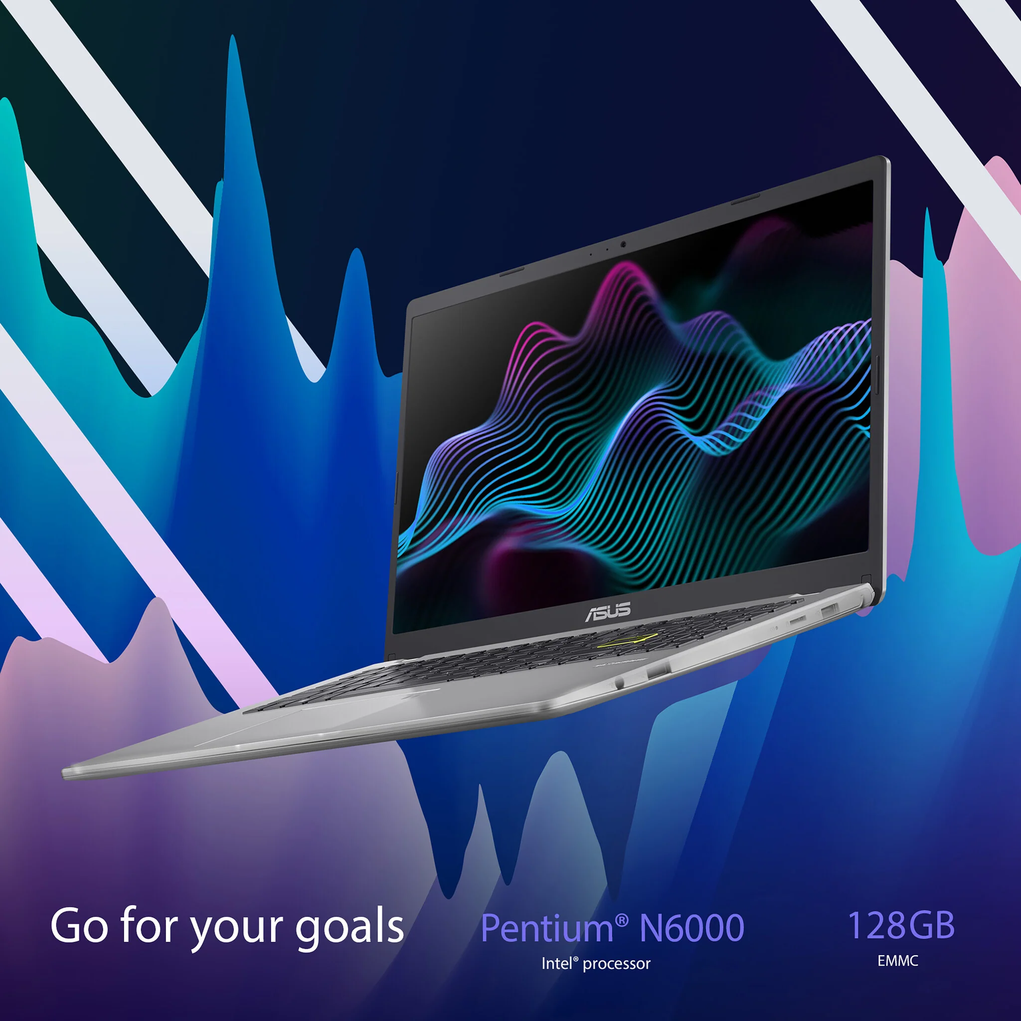 ASUS Vivobook Go 15 Laptop - 39.6 cm (15.6") - Intel® Pentium® Silver N6000 - 4 GB DDR4-SDRAM - 128 GB eMMC - Wi-Fi 5 - Windows 11 Home in S mode - Black - Image 8