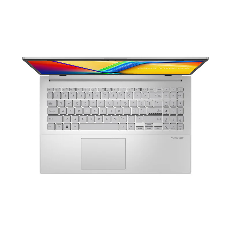 ASUS Vivobook Go 15 OLED Laptop - 39.6 cm (15.6") - Intel Core i3-N305 - 8 GB DDR4-SDRAM - 256 GB Flash - Wi-Fi 6E - Windows 11 Home in S mode - Silver - Image 4