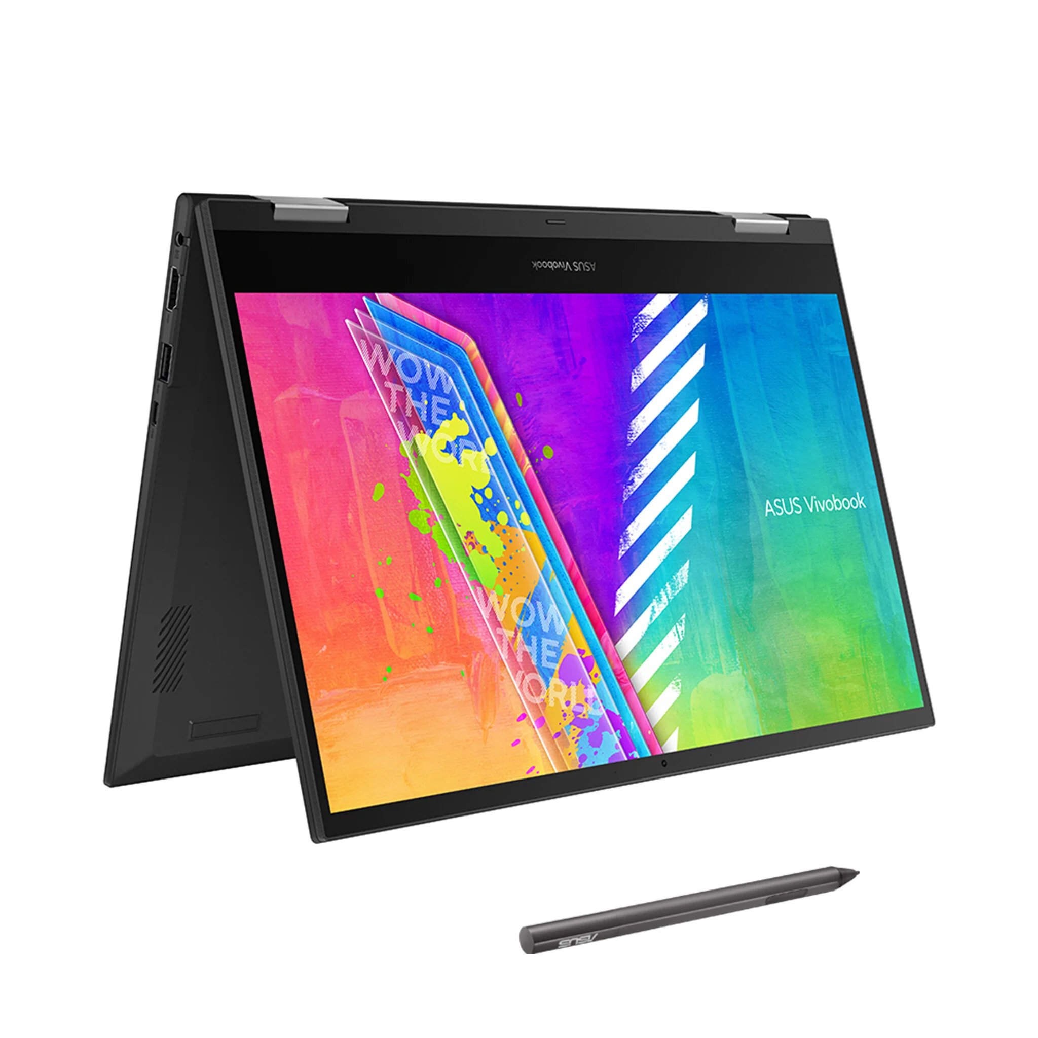 ASUS Vivobook Go 14 Flip Hybrid (2-in-1) - 35.6 cm (14") - Touchscreen - Intel® Celeron® N4500 - 4 GB DDR4-SDRAM - 64 GB eMMC - Wi-Fi 5 - Windows 11 Pro Education - Blue