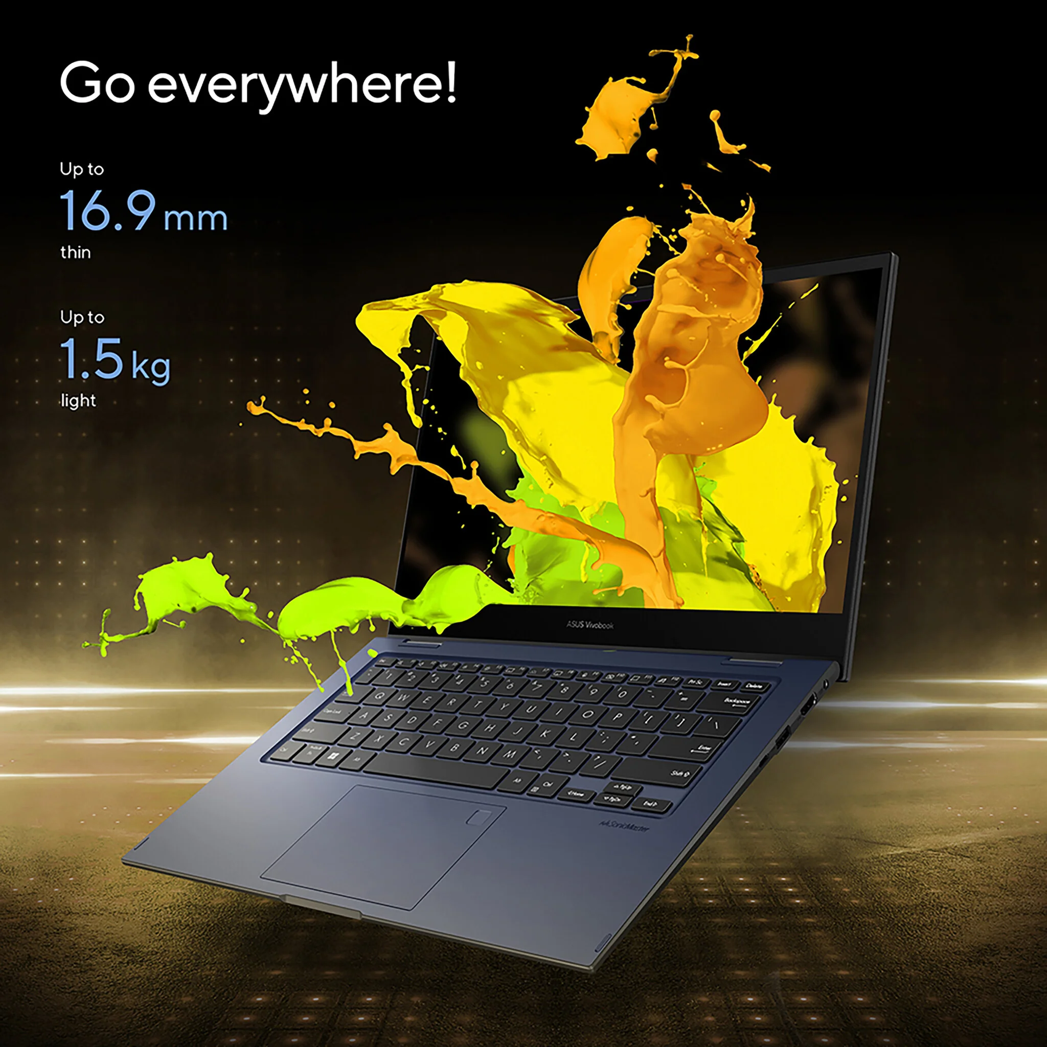 ASUS Vivobook Go 14 Flip Hybrid (2-in-1) - 35.6 cm (14") - Touchscreen - Intel® Celeron® N4500 - 4 GB DDR4-SDRAM - 64 GB eMMC - Wi-Fi 5 - Windows 11 Pro Education - Blue - Image 10