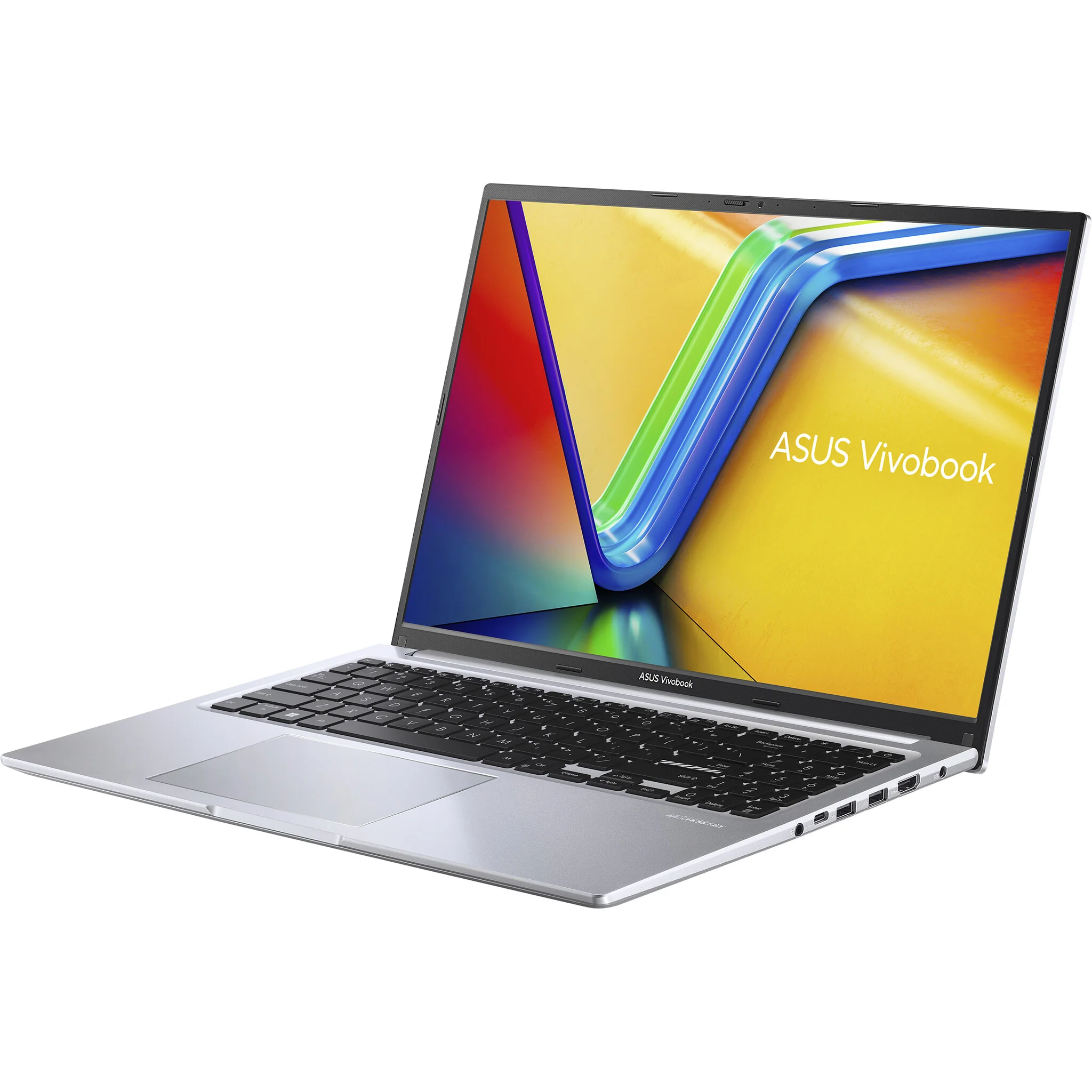 ASUS VivoBook 16 Laptop - 40.6 cm (16") - AMD Ryzen™ 5 5625U - 8 GB DDR4-SDRAM - 512 GB SSD - Wi-Fi 6E - Windows 11 Home - Silver - Image 3