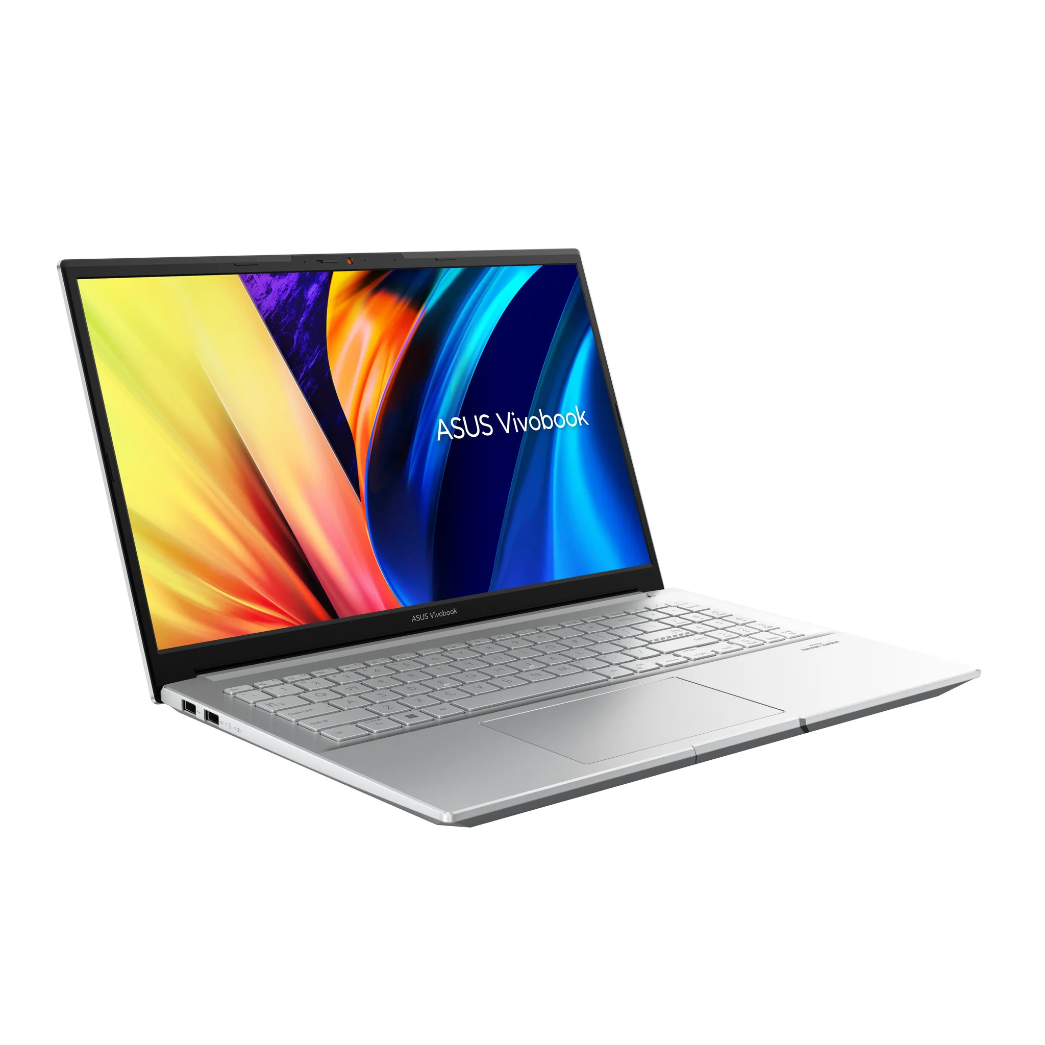 ASUS VivoBook Pro 15 Laptop - 39.6 cm (15.6") - AMD Ryzen™ 7 6800H - 16 GB LPDDR5-SDRAM - 512 GB SSD - NVIDIA GeForce RTX 3050 - Wi-Fi 6E - Windows 11 Home - Silver - Image 2