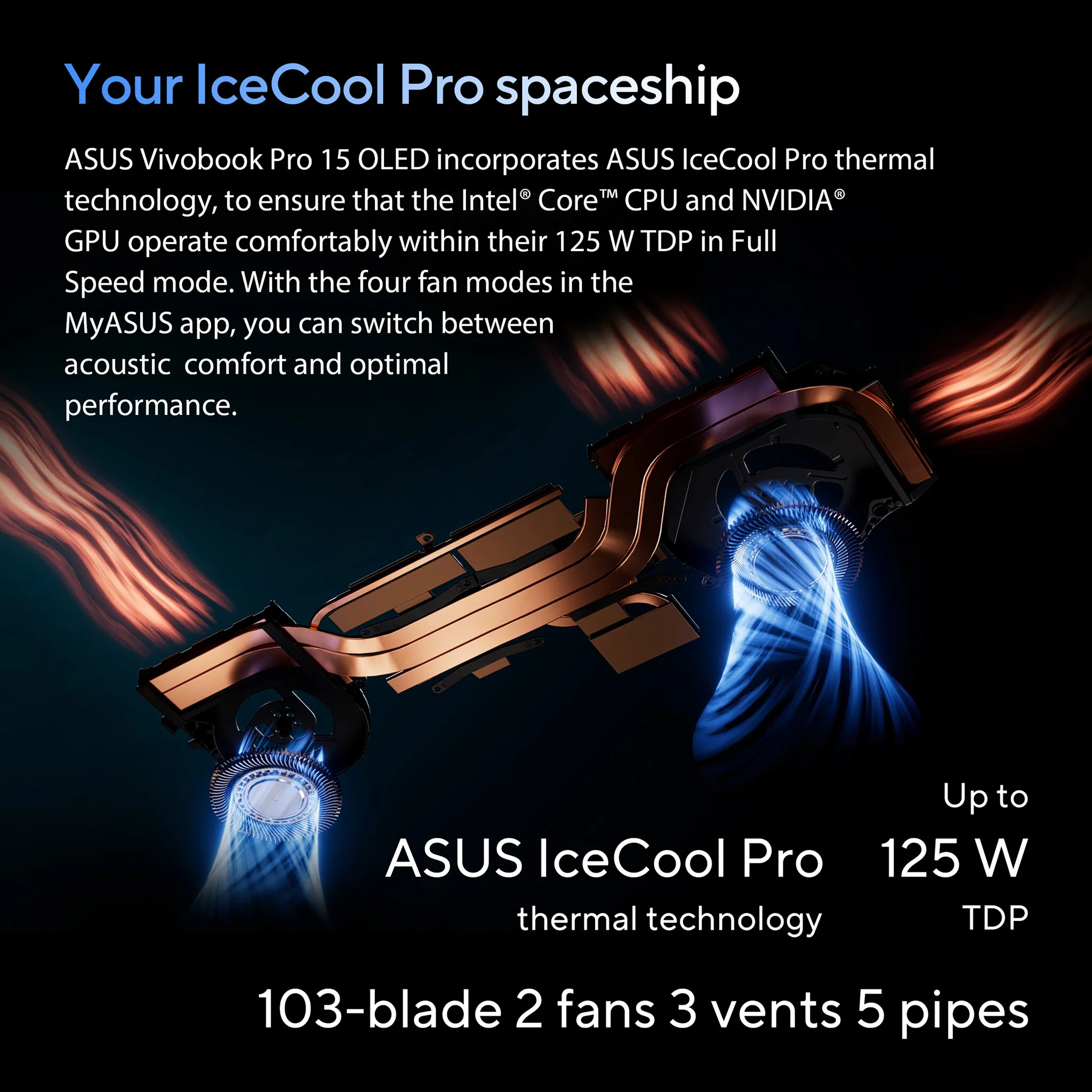 ASUS Vivobook Pro 15 OLED Laptop - 39.6 cm (15.6") - Intel Core Ultra 9 185H - 16 GB DDR5-SDRAM - 1 TB SSD - NVIDIA GeForce RTX 4060 - Wi-Fi 6E - Windows 11 Home - Grey - Image 15