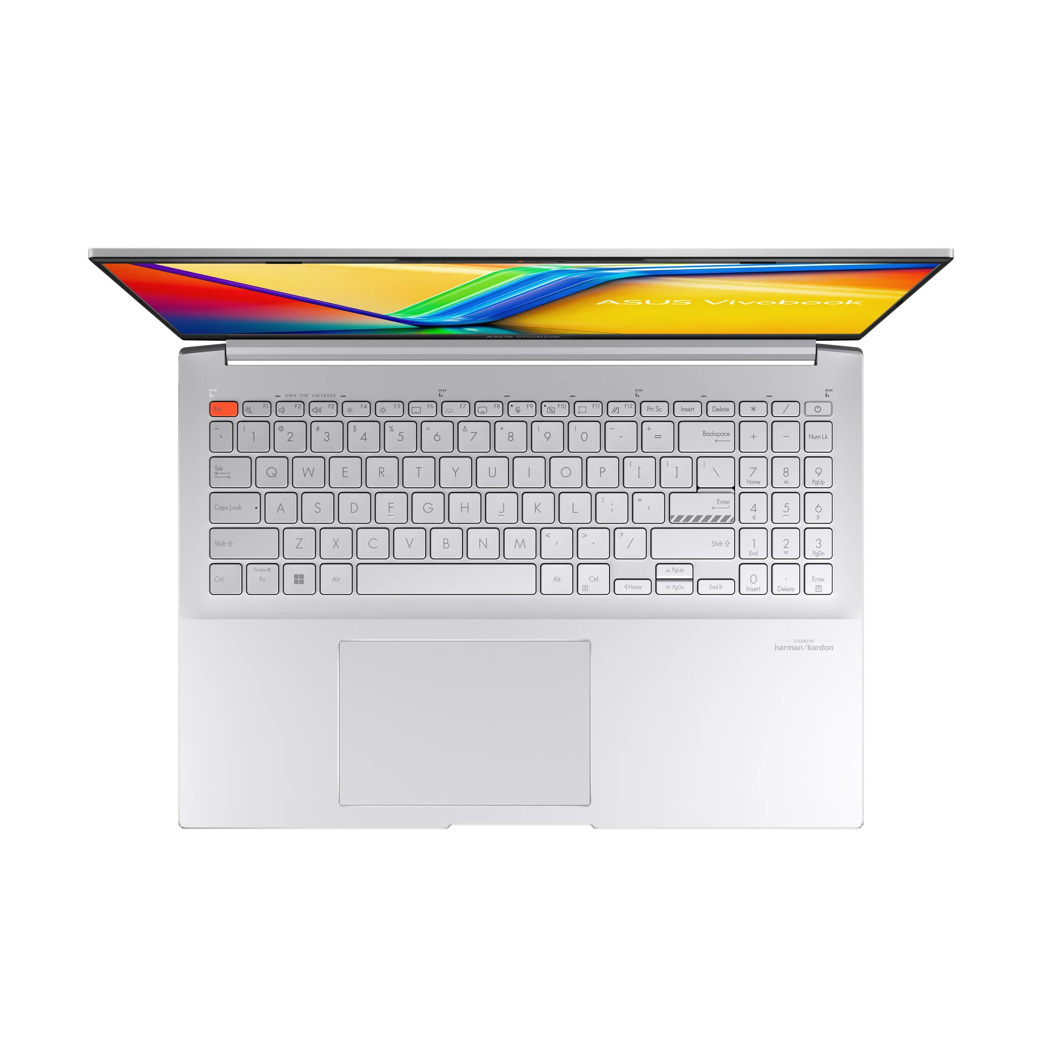 ASUS VivoBook Pro 16 Laptop - 40.6 cm (16") - Intel® Core™ i9-13900H - 16 GB DDR5-SDRAM - 1 TB SSD - NVIDIA GeForce RTX 4060 - Wi-Fi 6E - Windows 11 Home - Silver - Image 7