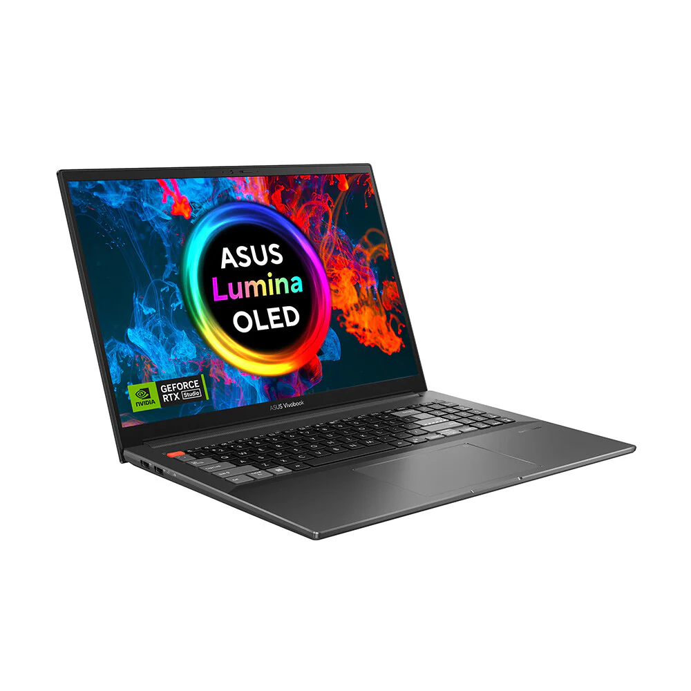 ASUS VivoBook Pro 16X OLED Laptop - 40.6 cm (16") - AMD Ryzen™ 9 6900HX - 32 GB LPDDR5-SDRAM - 1 TB SSD NVIDIA - GeForce RTX 3050 Ti - Wi-Fi 6 - Windows 11 Home - Black - Image 3